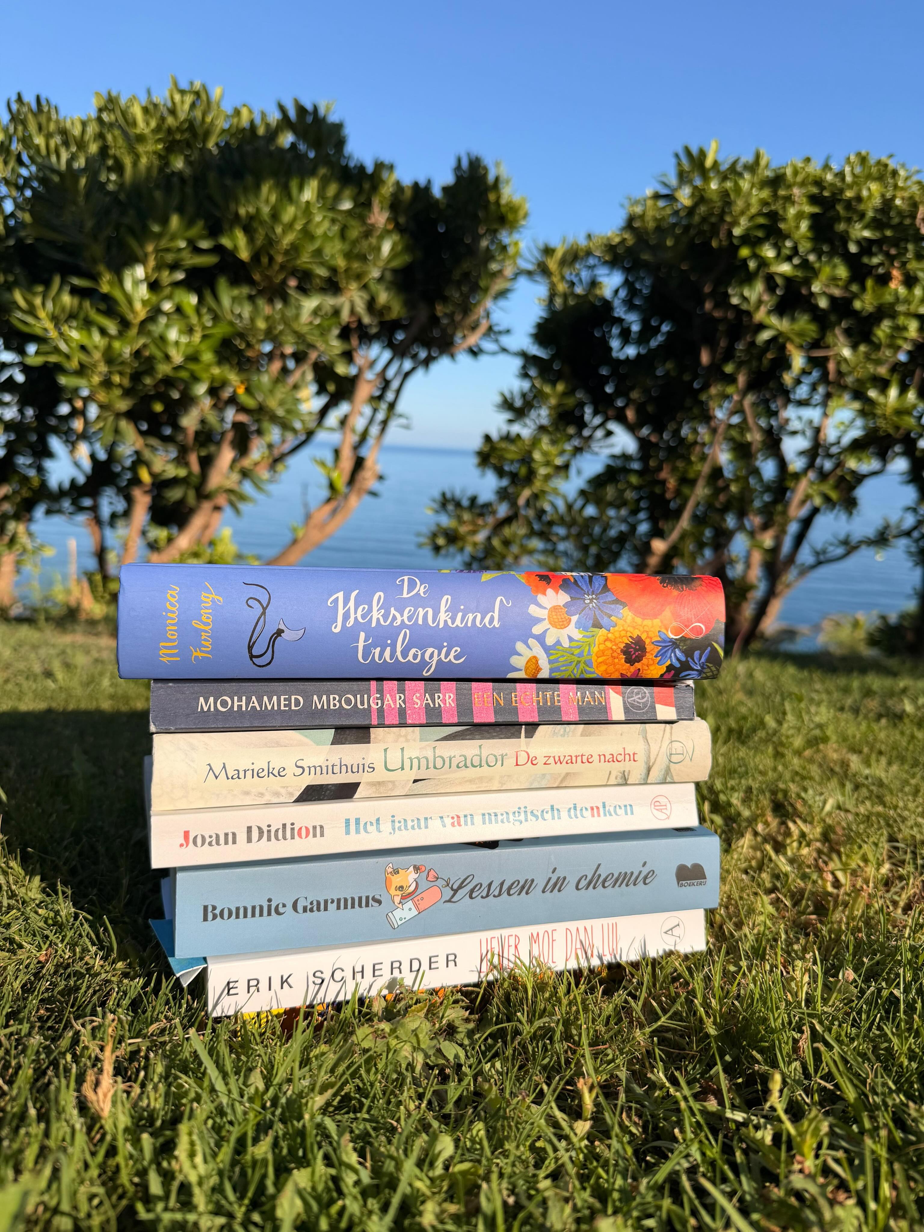 📚 Leesstapeltje Kreta 2026 ☀️🇬🇷
We zijn net over de helft van de vakantie en ik begin aan boek nummer vier. Ik heb altijd veel te veel boeken bij me op vakantie want stel je voor dat ik aan het einde van mijn boeken nog een stukje vakantie over heb!
Hoe doe jij dat? Heb je ook altijd meer boeken bij je dan dat je vakantiedagen hebt?