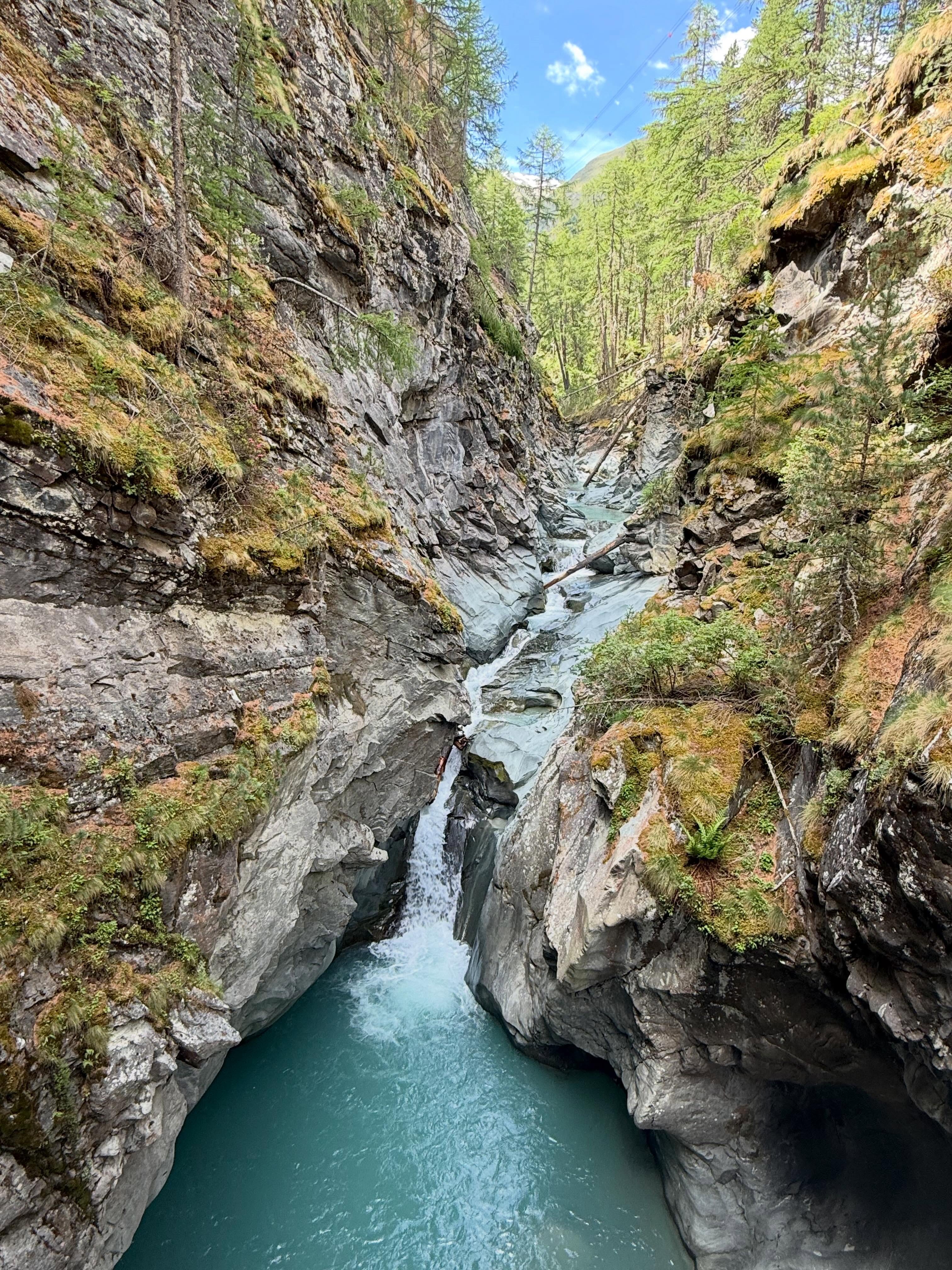 Gornerschlucht gorge #zermattswitzerland #zermattswitzerland🇨🇭 #zermatt #retireandtravel #travelbloggers @zermatt.matterhorn