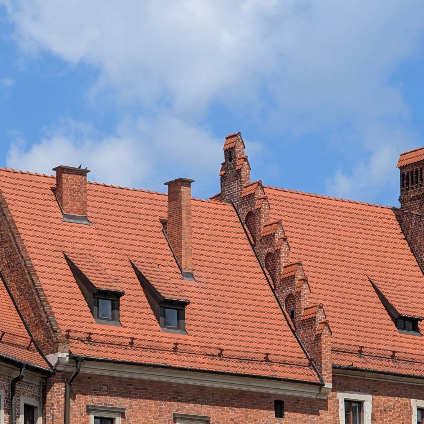 Nice roof in Krakow