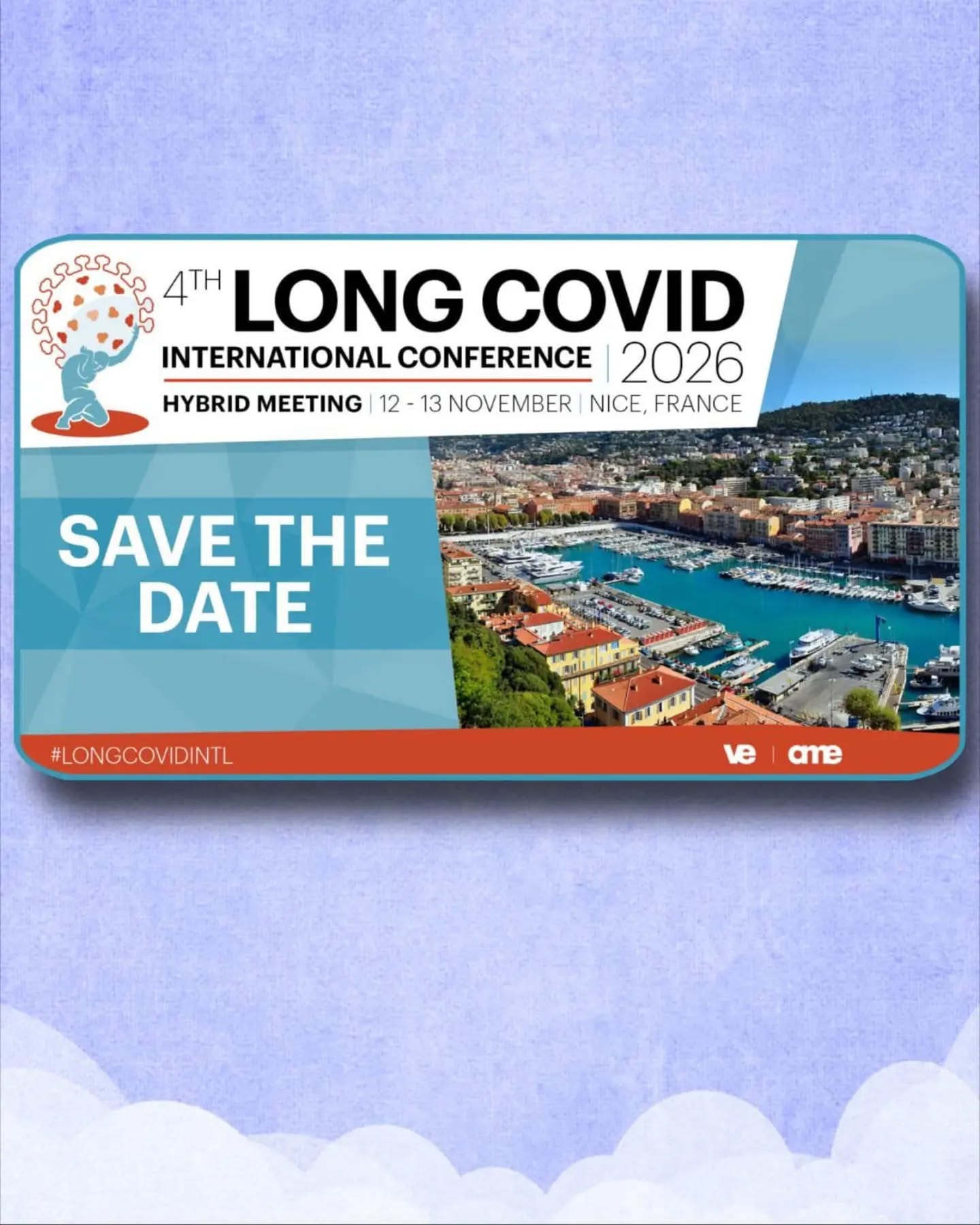 📢 PROLONGATION pour soumettre votre résumé !
La date limite pour soumettre votre résumé à la 4e Conférence internationale sur le #COVIDLong 2026 est fixée au vendredi 3 juillet !
🔗 https://amededu.co/4uqQKaO
La 4e conférence internationale se tiendra à 📍Nice 🇫🇷
🗓️les 12 et 13 Novembre 2026.
Chercheurs, cliniciens, associations de patients : votre voix compte.
#AbstractSubmission #MedicalConference MedEd #POSTCOVID COVID19 COVID PatientCare ClinicalPractice COVIDResearch MedicalEducation Research #LONGCOVIDINTL Academic Medical Education