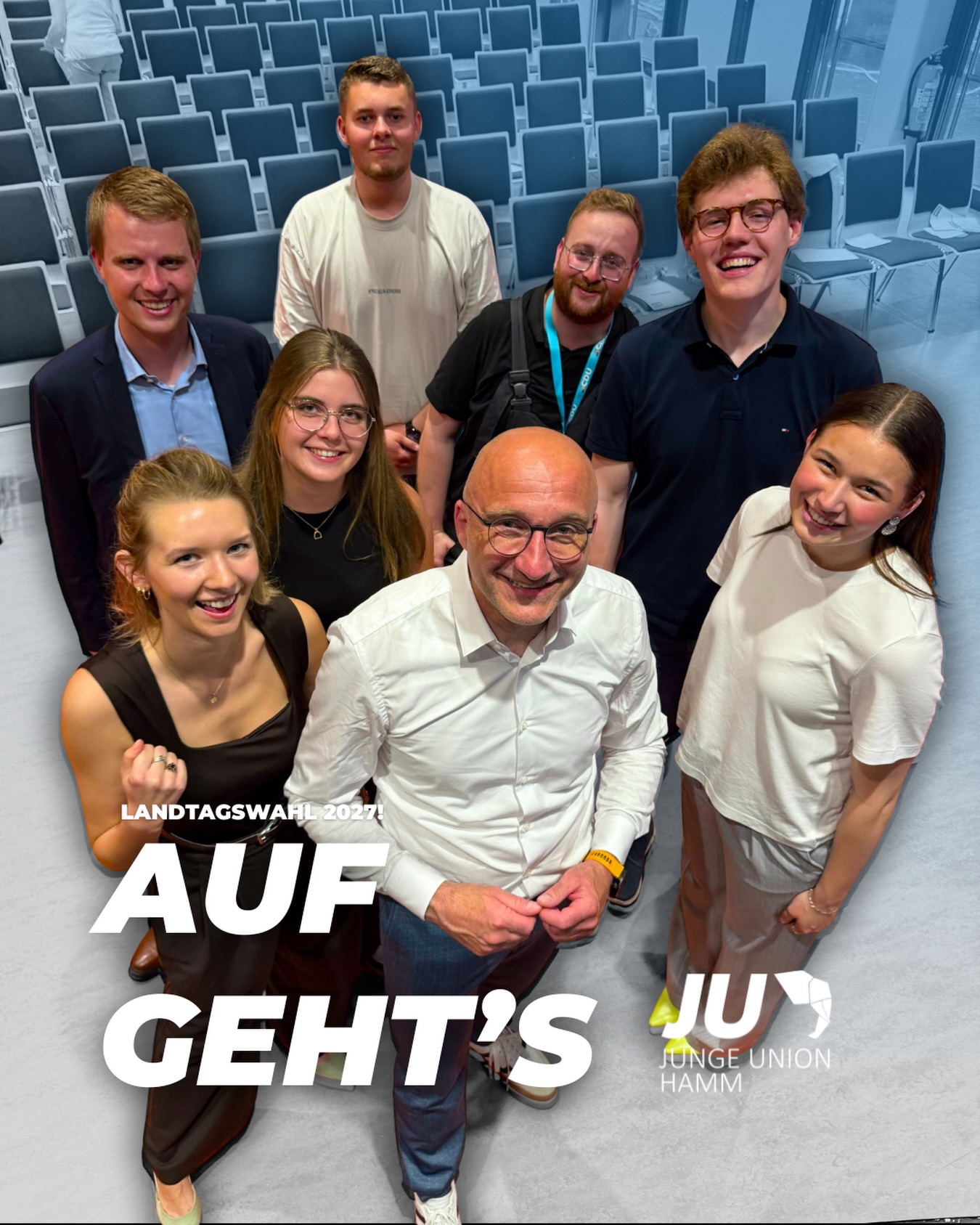 Herzlichen Glückwunsch an @christian.renfert zur Nominierung als Landtagskandidat der @cdu_hamm. Wir als JU freuen uns darauf, gemeinsam einen starken Wahlkampf für Hamm zu gestalten. 💙✨