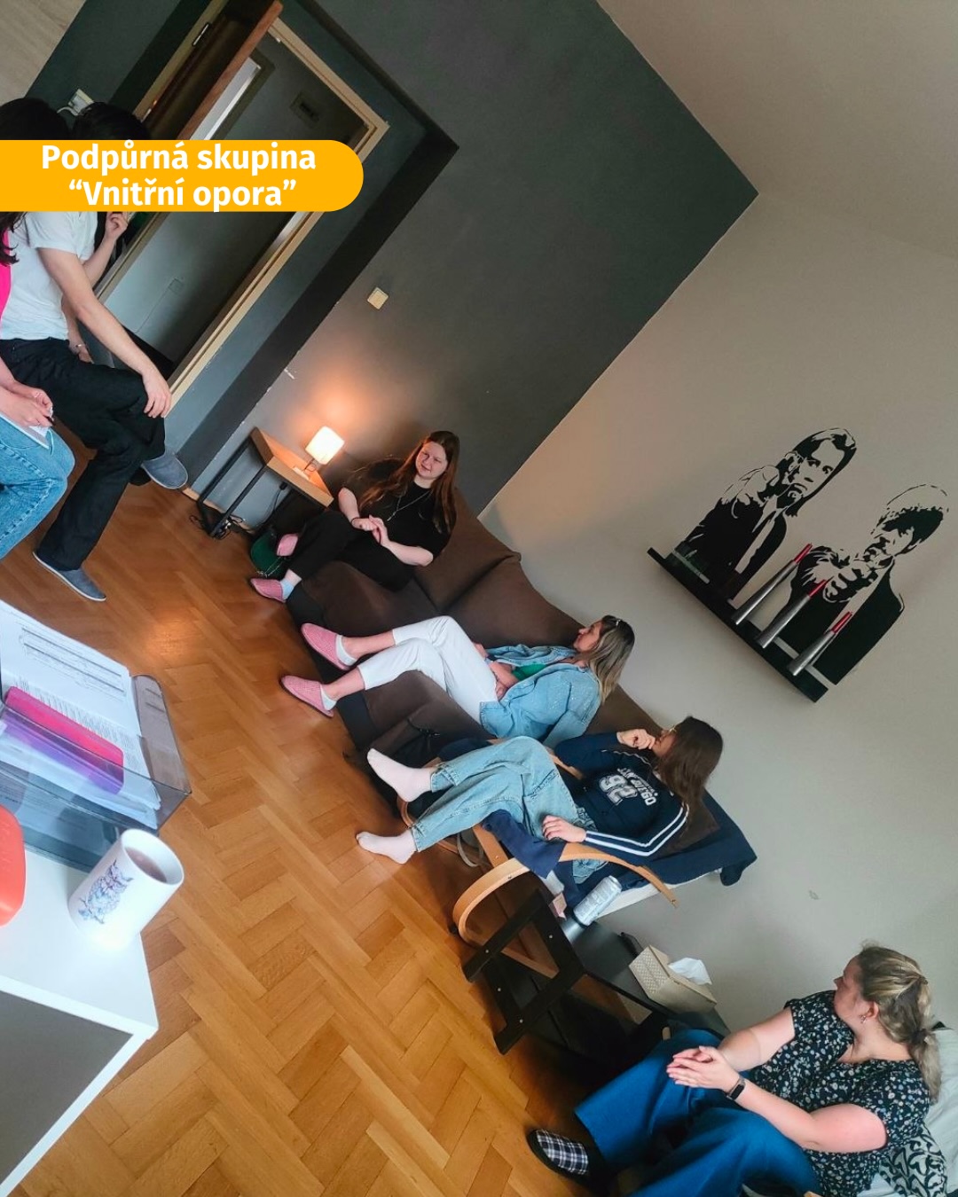 💙 Proběhlo další setkání podpůrné psychologické skupiny „Vnitřní opora“.
Tentokrát jsme společně mluvili o emocích, vnitřních reakcích, osobních hranicích a o tom, jak naše minulá zkušenost ovlivňuje přítomnost.
Děkujeme všem účastníkům za důvěru, otevřenost a příjemnou atmosféru. Právě v bezpečném prostoru můžeme lépe porozumět sami sobě, najít podporu a posilovat svou vnitřní stabilitu.
Těšíme se na další setkání. 💙
———————
💙 Відбулася чергова зустріч групи психологічної підтримки «Внутрішня опора».
Цього разу ми говорили про емоції, внутрішні реакції, особисті межі та те, як минулий досвід впливає на наше сьогодення.
Дякуємо всім учасникам за довіру, відкритість і теплу атмосферу. Саме в безпечному просторі народжується більше розуміння себе, підтримки та внутрішньої стійкості.
До нових зустрічей наступного місяця 💙
#AMIGA #AMIGAPsychologickáPodpora #AMIGAmigrant