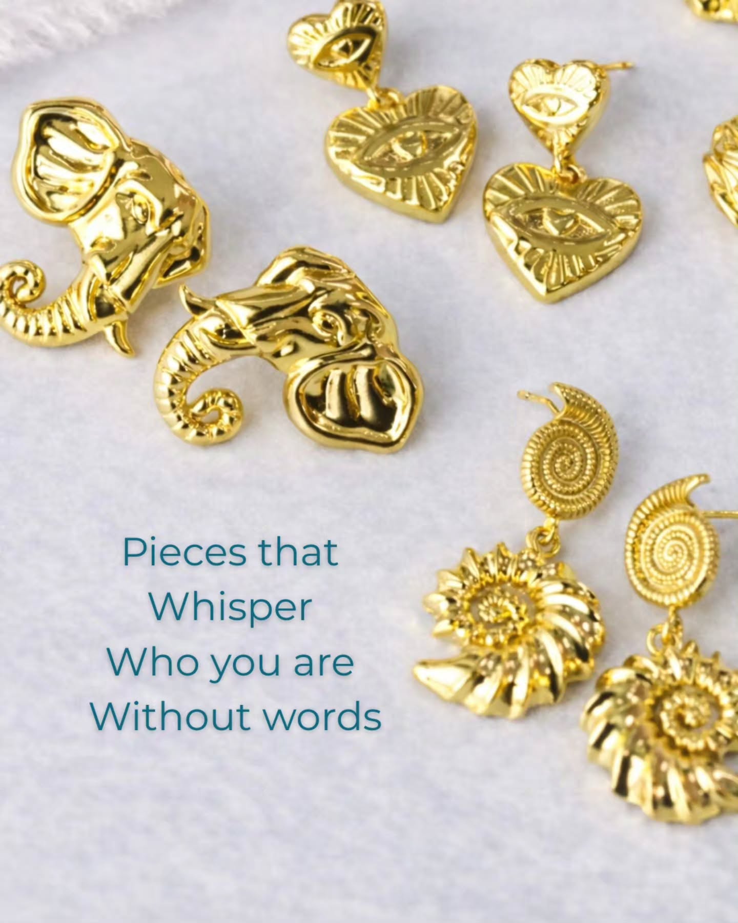 Golden pieces that whisper who you are — crafted to make you shine, not blend in.
#NativoJewellery #wearuniqueness #GoldenEnergy #WearYourStory