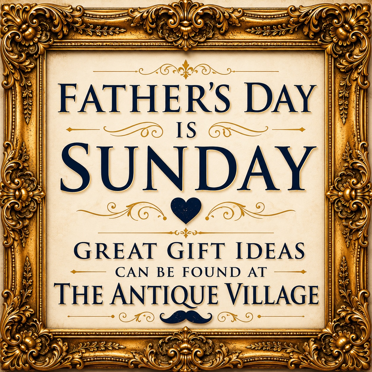 Father’s Day is this Sunday! Skip the predictable gifts and discover something with real character at The Antique Village.
Find vintage collectables and unique curiosities to timeless décor and one of-a-kind treasures.
We’re open 10-4 Monday to Saturday
www.theantiquevillage.co.uk