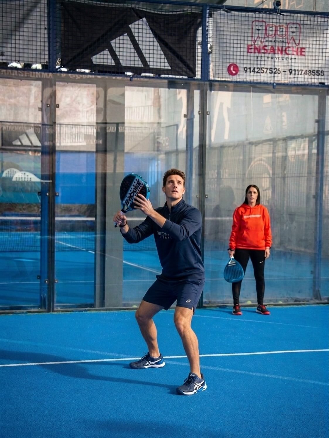 El esfuerzo no se negocia en Pádel LaUnión. 💪🔥 #PadelLaUnion #Entrenamiento #PadelLife