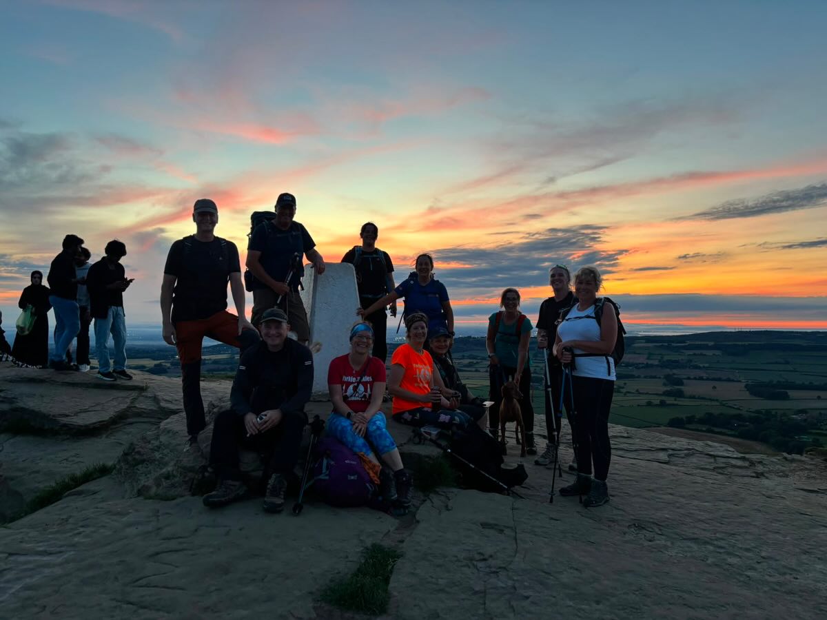 From sunrise to sunset, our Summer Solstice adventures continued with an evening on the @northyorkmoors . 🌅
After a walk around Captain Cook’s Monument, we made our way up Roseberry Topping to watch the sun set and what a treat it was.
The evening was made even more special with sightings of owls, bats, hares and even a golden eagle. 🦉🦇🐇🦅
There really is something magical about sitting on a hilltop, soaking up the peace and watching the day come to an end. 🧡⛰️
Thank you @kerry.hikes for guiding, an incredible evening.
#YTO #RoseberryTopping #NorthYorkMoors #SummerSolstice #SunsetWalks