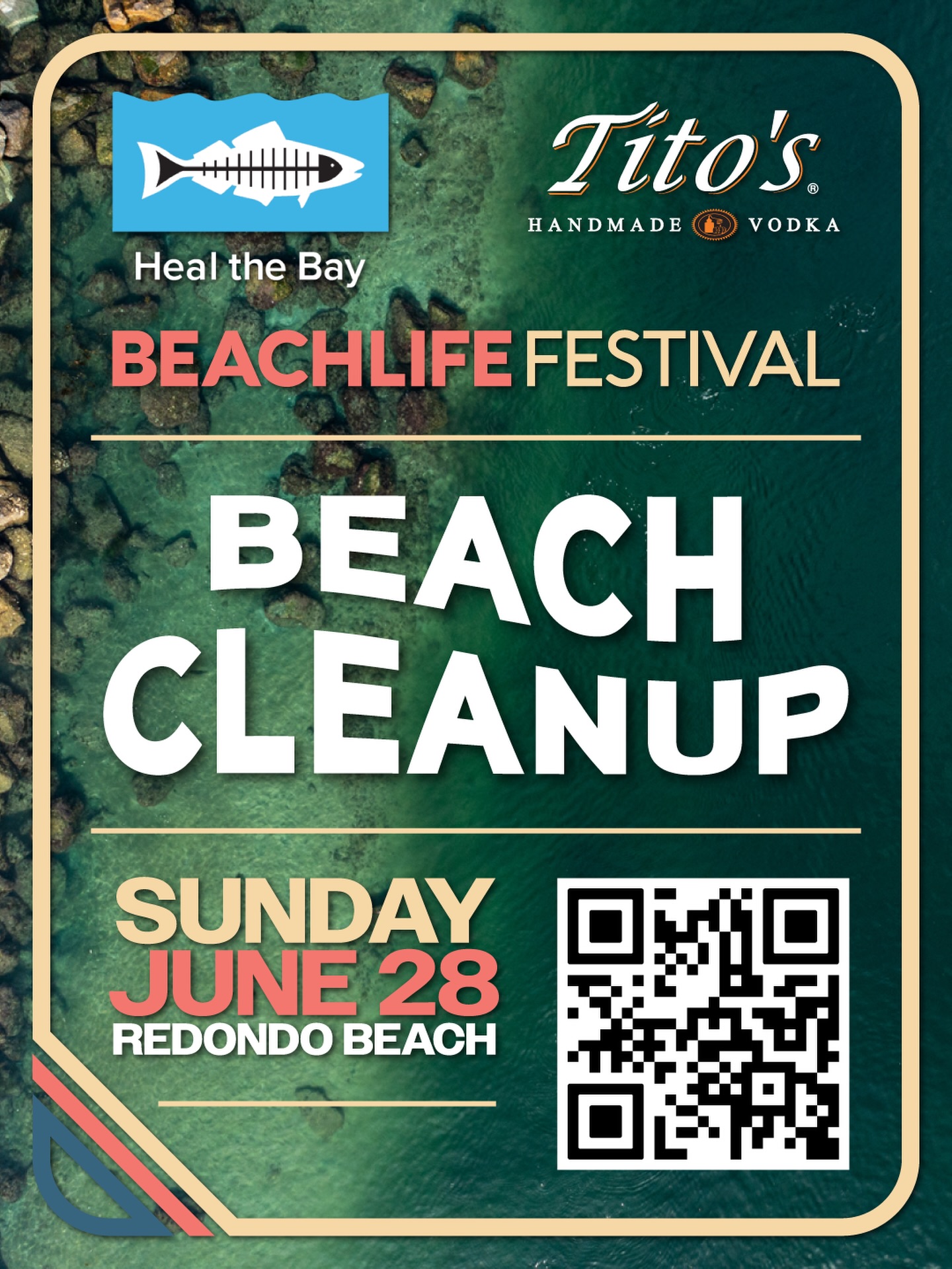 You rocked the beach with us - now help us protect it.
Join BeachLife and Heal The Bay for a beach cleanup and show a little love to the coastline that makes it all possible.
Sunday, June 28
10am-12pm
Ainsworth Lifeguard Tower
Redondo Beach
Gifts for participants from our friends at California Surf Club!
Register Today