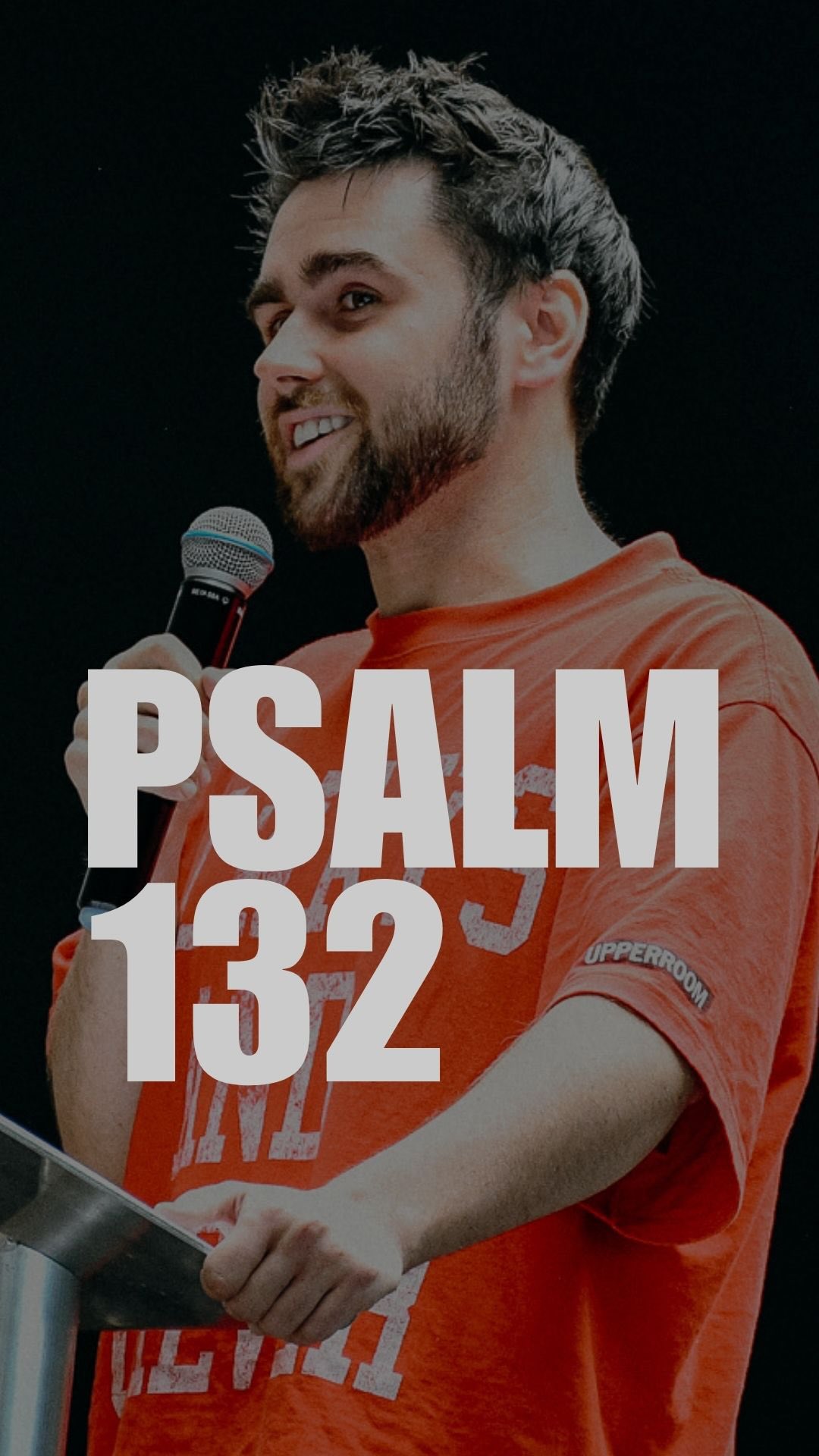 โSurely I will not go into the chamber of my house, or go up to comfort of my bed; I will not give sleep to my eyes or slumber to my eyelids, until I find a place for the Lord, a dwelling place for the Mighty One of Jacob.โ
Psalm 132:3-5