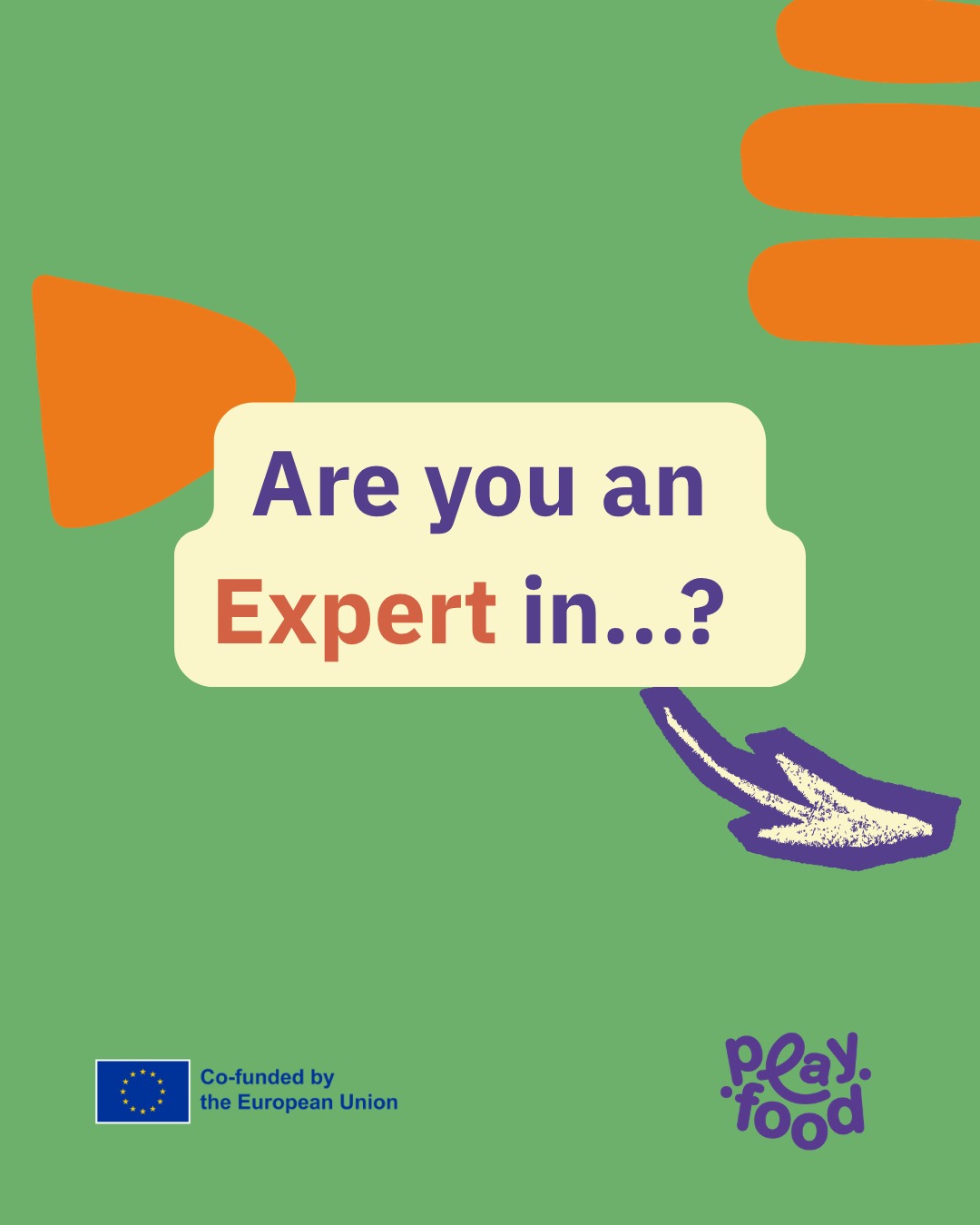 Are you an Expert in one of PlayFood's thematic areas?
🍄Reducing #foodwaste
🌱Growing Your Own Food
🌾Local & Seasonal #eating
🍃Climate change & #circulareconomy
Then we need you!
Take part in our #survey and help us shape the content of our educational platform.
❤️Find the link to the survey in our bio!