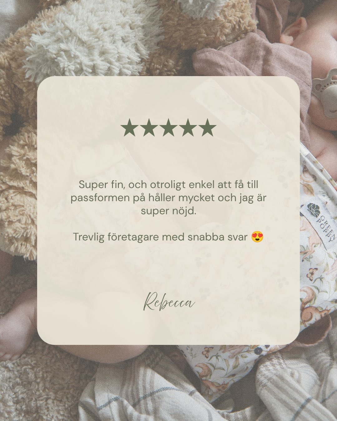 För ett tag sedan så började färdigställde jag Green Poppys företagsprofil på Google (man kan ju hitta Green Poppy på Google Maps tex 🌎). I och med detta så började jag även få recensioner på Google, något som är bra utifrån flera aspekter.Dels så är det ju underbar feedback från kunderna - att kunderna är nöjda är det absolut absolut absolut viktigaste! Tack! 💛Det stärker ju även varumärket och ger mer trygghet till nya kunder, som kan läsa och se att det inte är något fifflarföretag. Jag själv älskar att läsa seriösa recensioner, det kan hjälpa mig som kund att göra mitt val var jag vill handla 🥰Och sist men inte minst, alltså det är sån egoboost 🥹 mellanåt är jag så ensam och vilsen som företagare och tvivlar på allt och funderar på att bara lägga ner. Sen får jag sån här feedback och bara fylls med kärlek och luft under vingarna! T A C K! ❤️Här kan ni se några utvalda recensioner ❤️Vill du lämna recension eller feedback? Sök upp Green Poppy på Google och lämna en, jag tar varmt emot både ris och ros 🥀 du får även gärna recensera produkterna du har provat på hemsidan, men nu vågar jag inte fråga efter mer haha 🙈Stor kram!
/Emma 💚