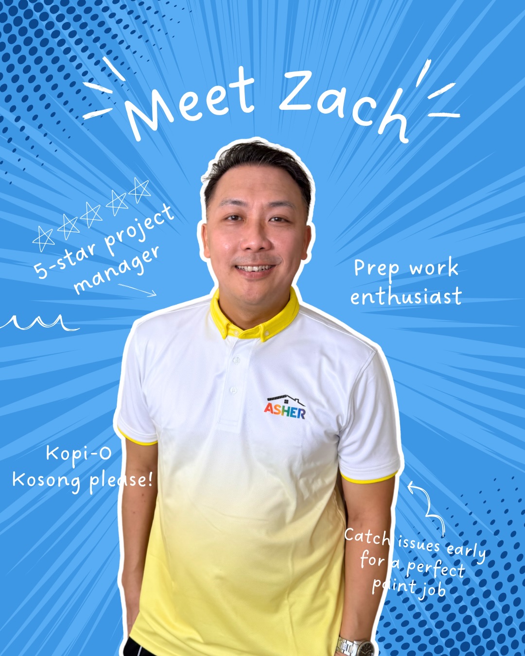 Behind every successful project is someone keeping things on track, answering questions, spotting issues before they become problems, and making sure no detail gets overlooked.
For many of our homeowners, that person is Zach.
Over the years, we’ve seen review after review mention the same qualities: patience, attention to detail, accountability, and a genuine willingness to help.
Beyond the finished walls and completed projects are the people who make the experience what it is.
Meet Zach. 👋
#MeetZach #ProjectManagement #AsherPaint #WallTreatment #ProfessionalPainting