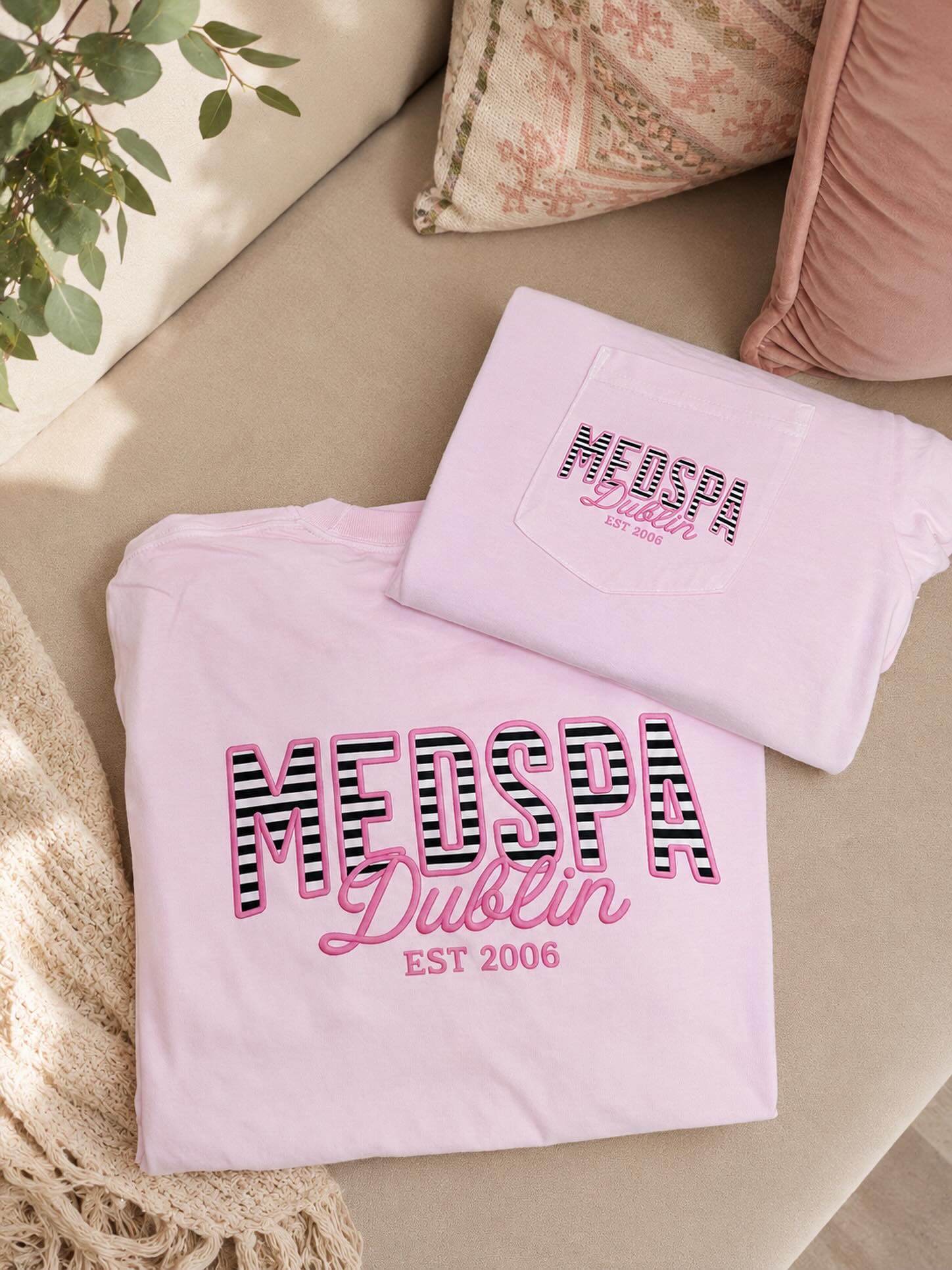 Our new MedSpa Dublin tees just arrived and we couldn’t love them more! 💗 Cute, comfy, and perfect for showing off your MedSpa support.