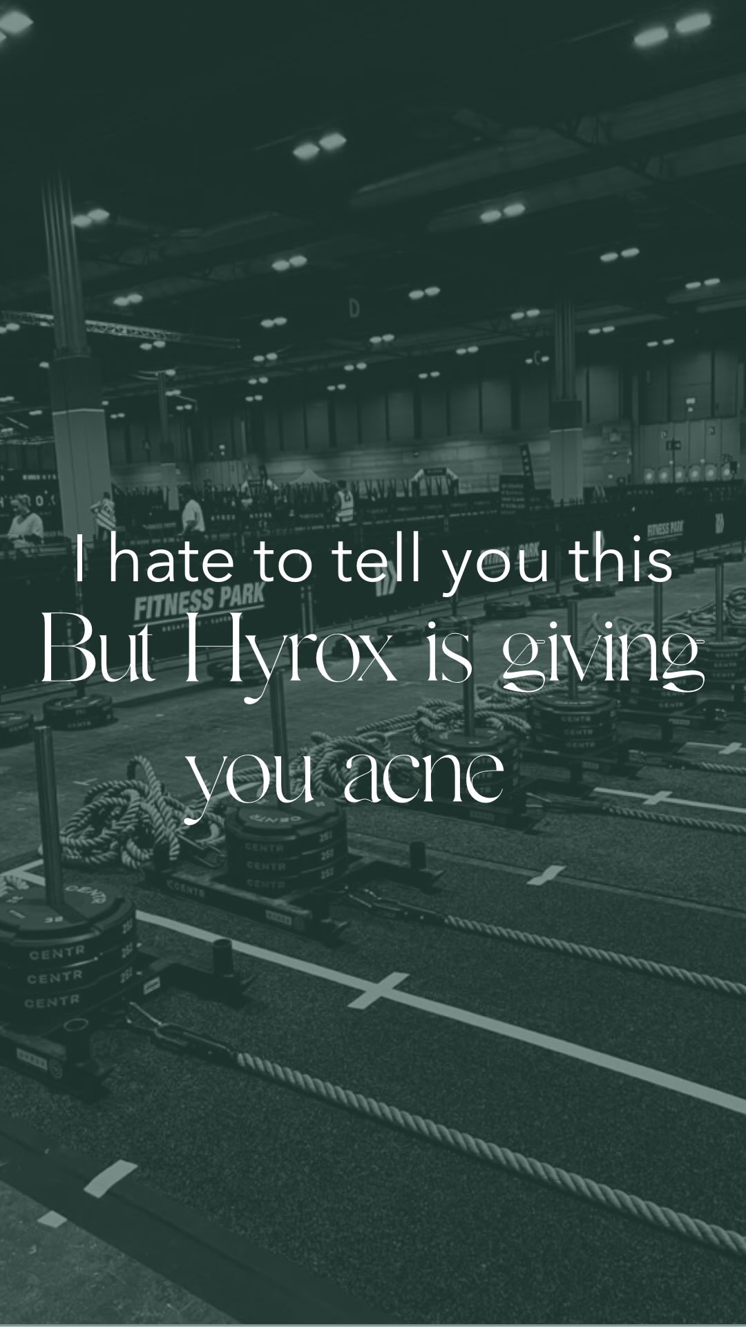If you’re training hard, eating well and still battling breakouts, this might be the piece you’re missing 🏋️♀️🥗🫐
High intensity training like Hyrox pushes your body into a genuine stress response 🥵
Every all out rep tells your nervous system you’re under threat, and it answers with a surge of cortisol. That cortisol doesn’t just leave you feeling wired afterwards, it can increase oil production in the skin, push your blood sugar up and ramp up inflammation throughout the body, three things acne absolutely thrives on 🔥
This isn’t a reason to give up Hyrox. It’s a reason to start training in a way that supports your hormones rather than working against them, which means paying just as much attention to recovery, blood sugar and nervous system regulation as you do to the session itself 🩸🫶🏼
This is exactly the kind of root cause we dig into inside The Acne Blueprint, alongside functional blood testing, a bespoke plan and weekly 1-1 support, because clear skin is never just about what you’re putting on your face - and this is without me ever seeing you in clinic! It’s completely online 🖥️ 📱
If your training is intense and your skin still isn’t where you want it to be, DM the word “BLUEPRINT” and let’s chat about how we can transform your skin in 12 weeks 🤍