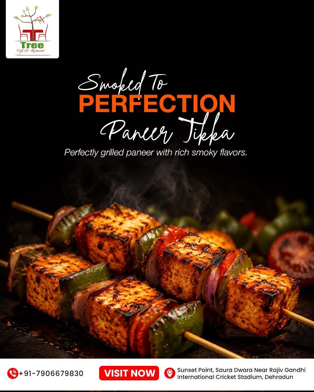 🔥 Smoked to Perfection, Served with Passion! 🔥
Craving something rich, smoky, and irresistibly delicious? Indulge in our perfectly grilled Paneer Tikka, marinated in aromatic spices and charred to perfection for that authentic tandoori flavor in every bite.
🧀 Fresh & Juicy Paneer
🔥 Smoky Tandoori Taste
🌶️ Flavor-Packed Spices
🍽️ Perfect for Every Food Lover
Visit Tree Cafe & Restaurant and treat your taste buds to a sizzling experience!
📍 Sunset Point, Saura Dwara, Near Rajiv Gandhi International Cricket Stadium, Dehradun
📞 +91-7906679830
#TreeCafe #PaneerTikka #SmokedToPerfection #bestcafeindehradun #foodieheaven