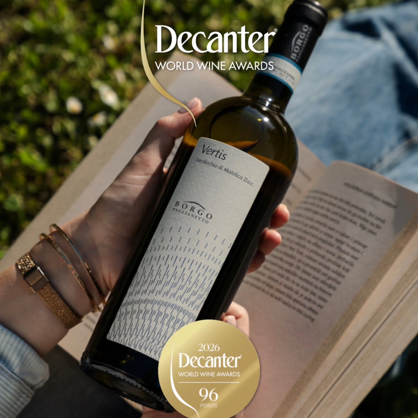 We are proud to announce that Vertis Doc 2023 has been awarded the Gold Medal 96 points and Jera Docg 2021 the Gold Medal 95 points at the Decanter World Wine Awards.
This prestigious international recognition celebrates the quality, passion, and dedication that we put into showcasing our terroir and crafting our wines every day.
Thank you to everyone who shares our journey and believes in our work. 🍷✨
Siamo orgogliosi di annunciare che Vertis Doc 2023 ha conquistato la medaglia D’oro 96 punti e Jera Docg 2021 la medaglia D’oro 95 punti ai Decanter World Wine Awards.
Un prestigioso riconoscimento internazionale che premia la qualità, la passione e il costante impegno che dedichiamo ogni giorno alla valorizzazione del nostro territorio e dei nostri vini.
Grazie a tutti coloro che condividono il nostro percorso e credono nel nostro lavoro. 🍷✨
#DWWA #DecanterWorldWineAwards #AwardWinningWine #WineExcellence @decanterawards @decanter
