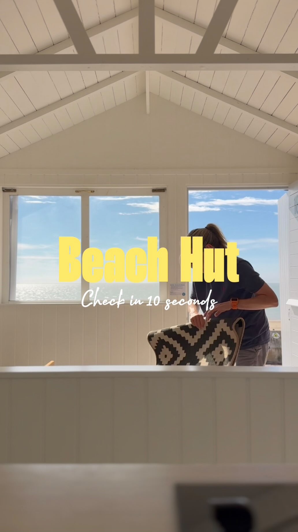 POV: We do the rushing around, so you don’t have to. ☀️
If you’ve been craving that easy beach day, we’re here for you. ✨
There's nothing quite like opening the beach hut doors and everything is already there, the perfect set up. Leaving you with absolutely zero on your 'to do' list except relax...
If you fancy spending a day at one of our beach huts, comment “BEACH” and I’ll send you the link so you can pick your day.
Jo x ☀️
#beachhutlife #frintononsea #merseaisland #essexcoast #beachhuthire