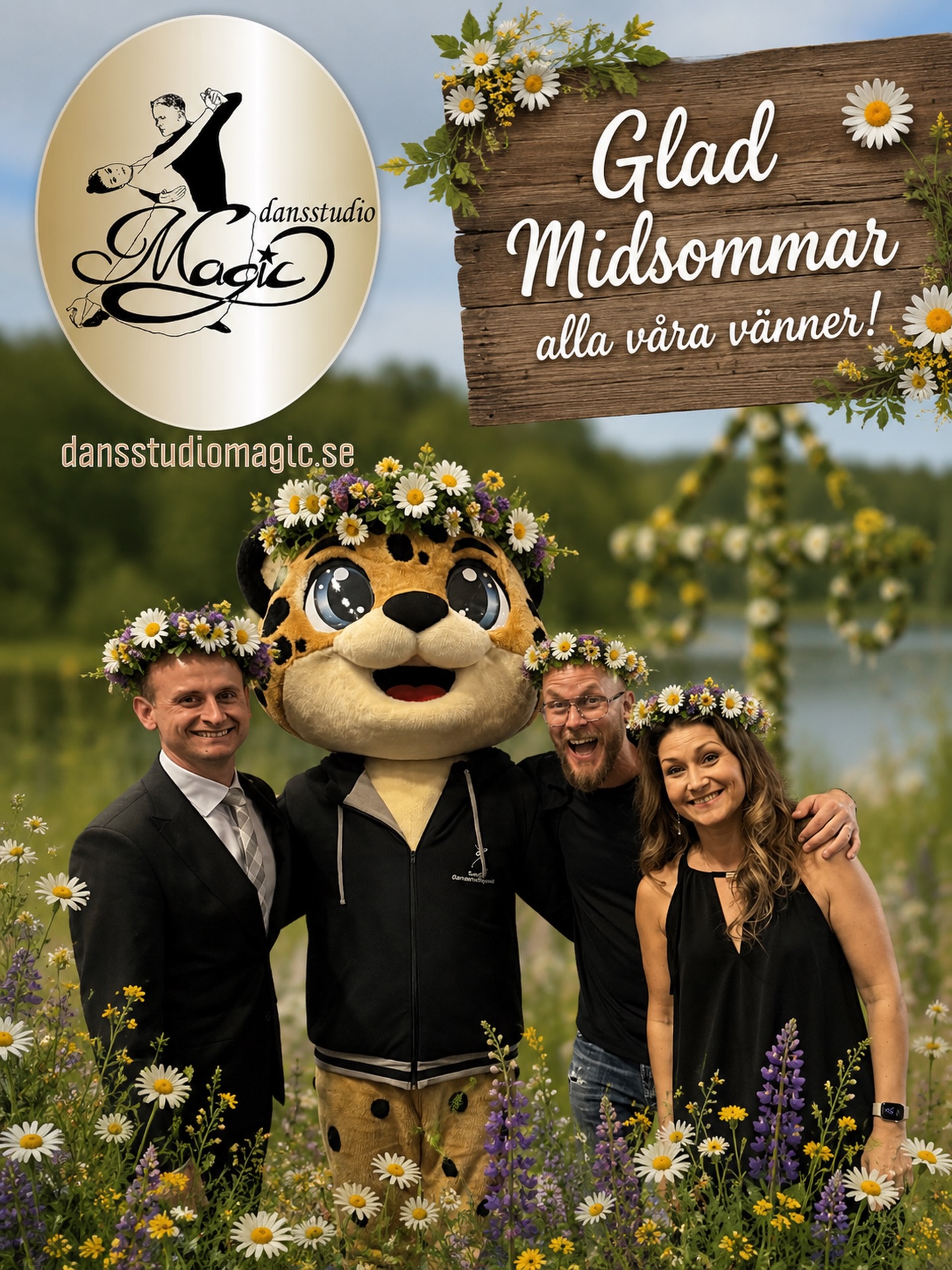 Glad Midsommar önskar Dansstudio Magic 😄