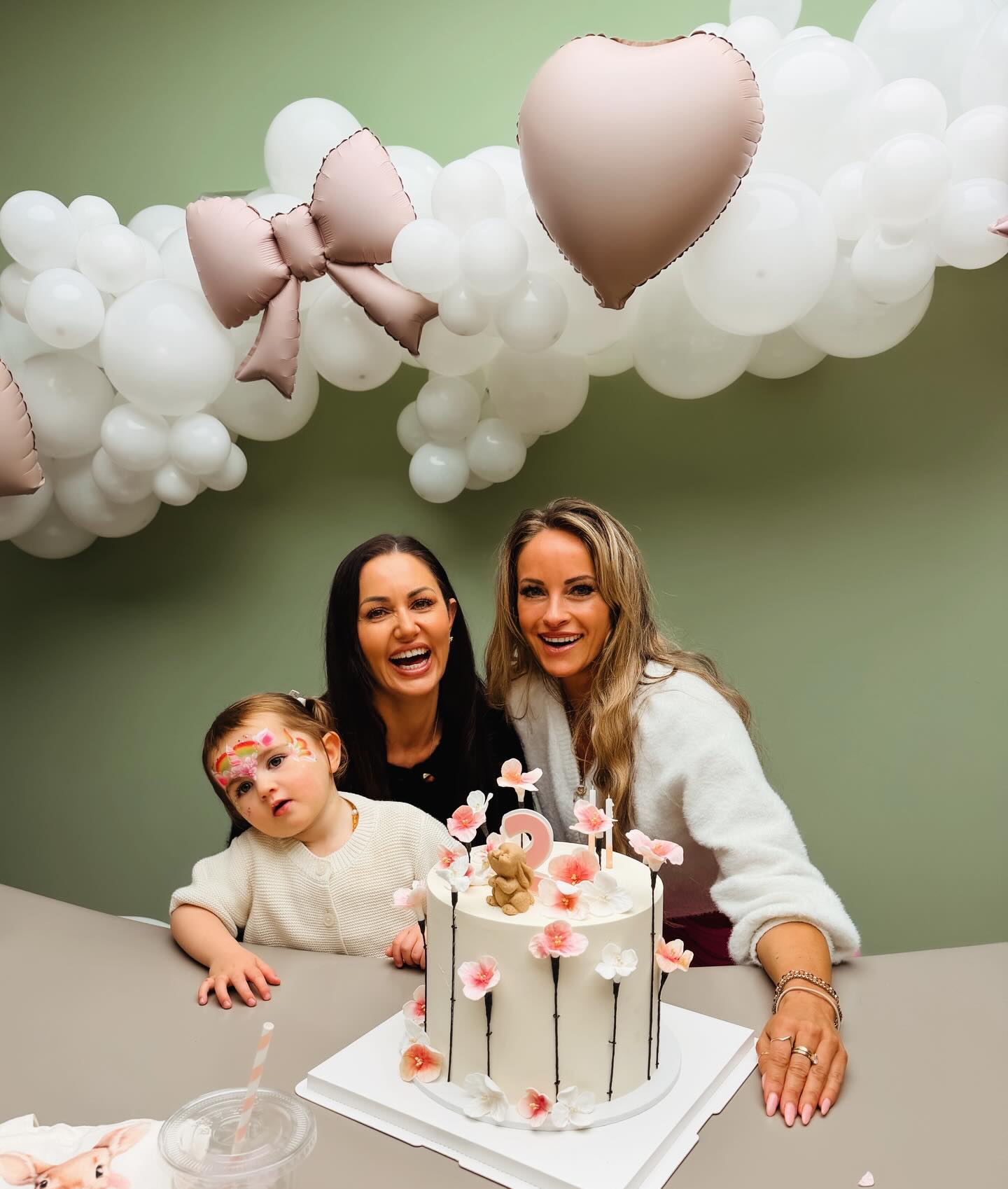 2 🐰🩷🎈 #babygirl #birthdaygirl #2 #love #birthdayparty