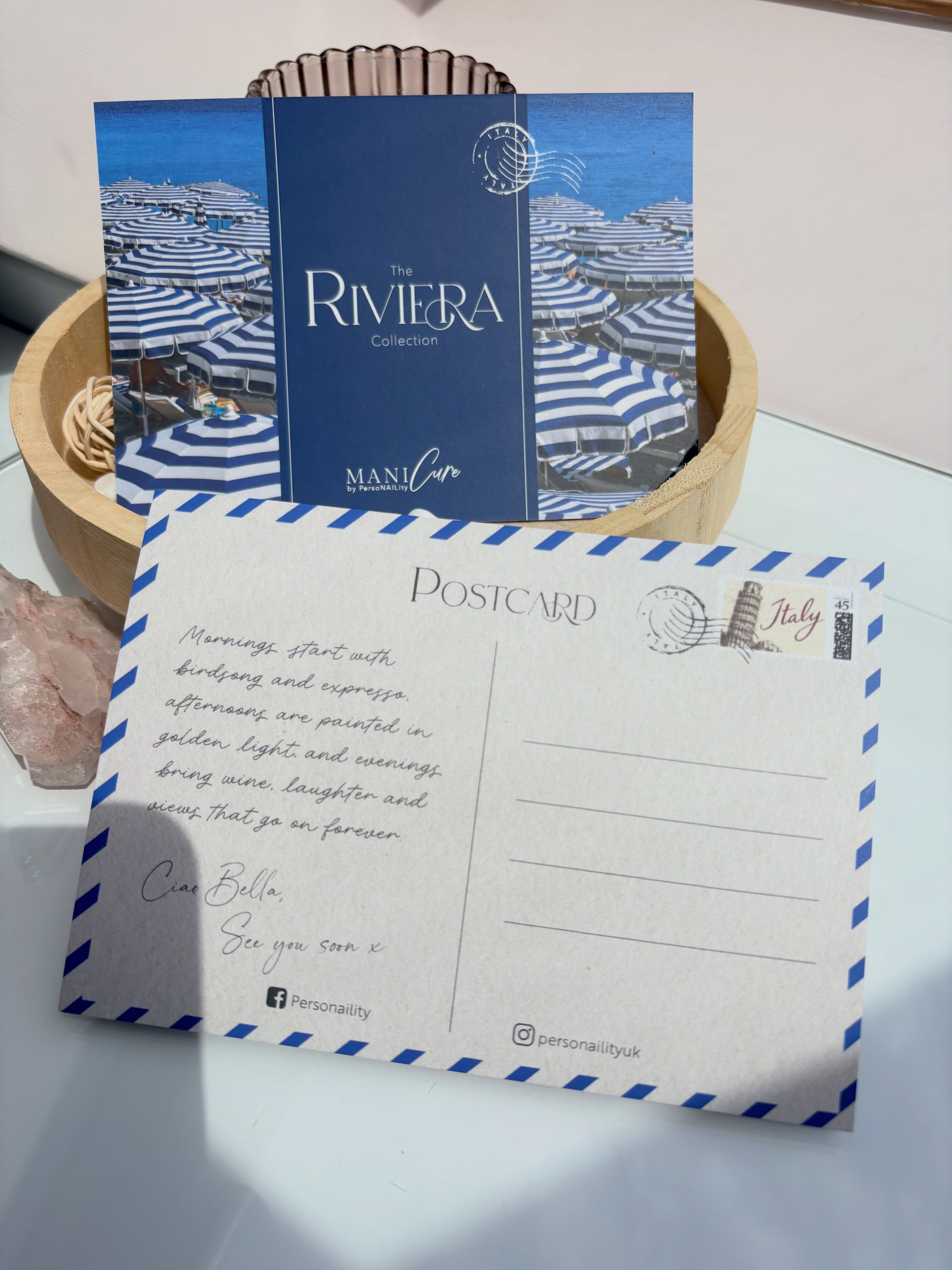 Marketing material for @personailityuk’s The Riviera Collection
Loved creating these 💙