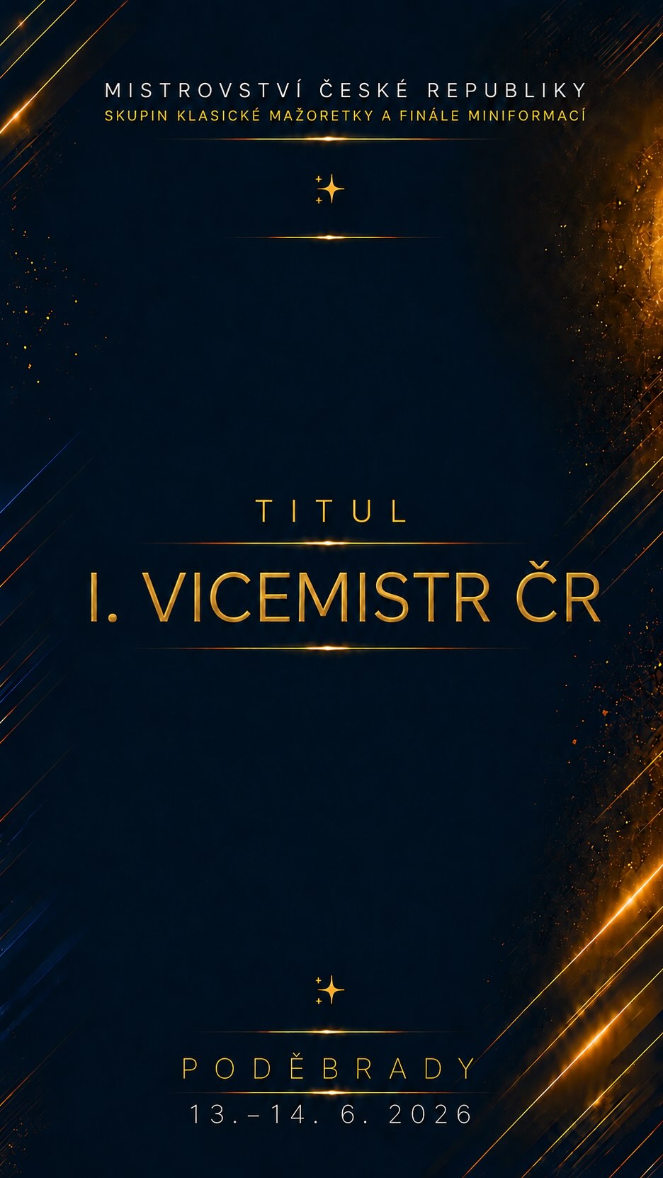 Představujeme vám I. Vicemistry ČR skupin klasické mažoretky. Velká gratulace 🥈✨♥️