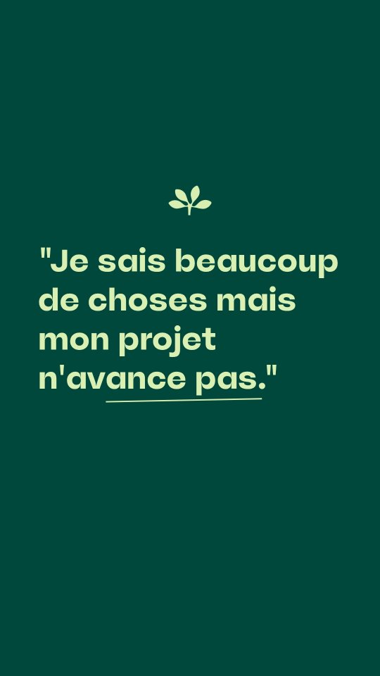 Avancer dans le flou, tout en accumulant toujours plus d'informations, est l'un des meilleurs moyens de faire du surplace.
À force d'apprendre, chercher et consommer du contenu, on finit parfois par ne plus savoir quoi faire de tout ce que l'on sait.
Fais une pause.
Trie.
Simplifie.
Et surtout, applique.
👉🏽Si tu ne veux plus juste stocker tes idées et enfin lancer un projet qui te donnera du sens au quotidien, abonne toi.
