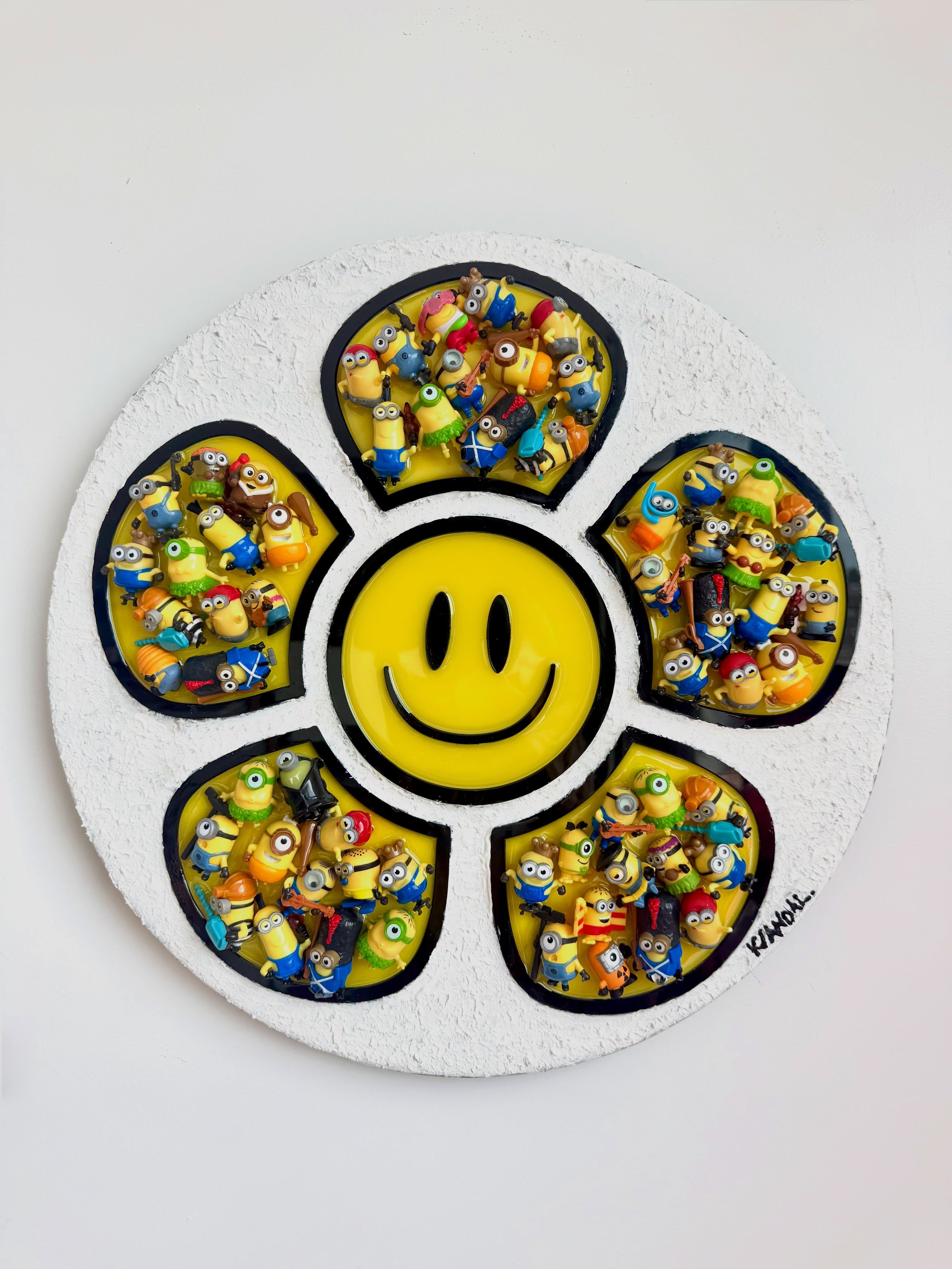 I’m delighted to exhibit 3 super happy pieces at the @hampsteadsummerfestival Art fair organised by the @hampstead_school_of_art and @isabelhlangtry , such a strong supporter of emerging artists.
These will hopefully give a lot of smiles and fond childhood memories to the people coming to the fair😀
The festival will be open from 12pm to 5pm on Sunday 21st June at Keats House. Swipe for details
All pieces are available to purchase on site.
1-2: Happy bee-mions - 40cm diameter - preloved minion figures, laser cut acrylic and resin on wooden board
3-4: happy memories (smile) - 53cm x 43cm framed - preloved bunny plush toy, foil balloon filled with recycled plastic, acrylic paint on a framed canvas board
5-6: Happy memories (love) - 53cm x 43cm framed - preloved jelly cat bunny plush toy, foil balloon filled with recycled plastic, acrylic paint on a framed canvas board
7: details for the festival
#katvandal #hampsteadsummerfestival #hampsteadschoolofart #happyart #hampsteadlife