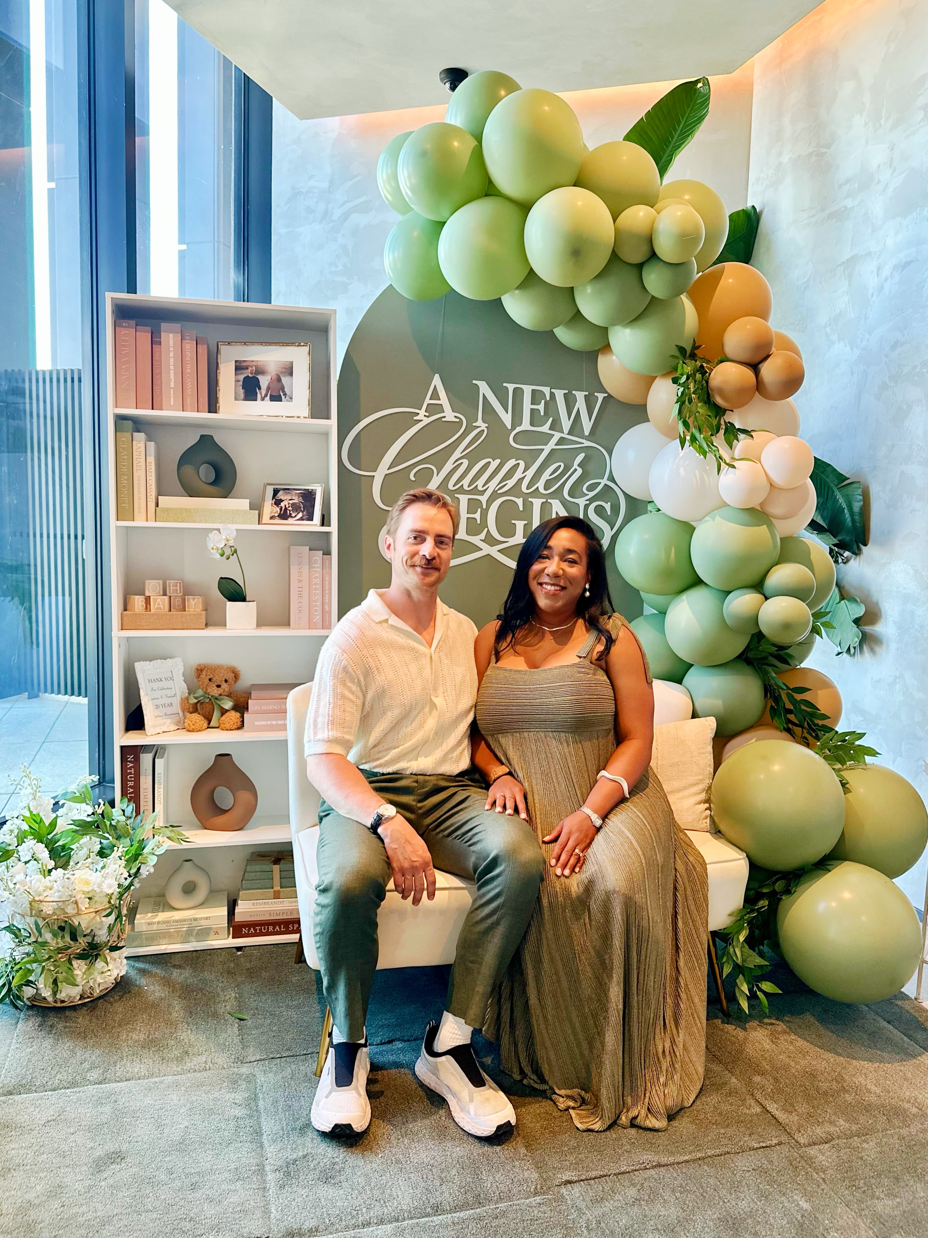 ✨ A New Chapter Begins! ✨
A heartfelt thank you to our wonderful clients, Amanda and Jake, for trusting us with their vision for this beautiful baby shower! We had an amazing time bringing the sage green theme to life with our regal setup, complete with a stunning balloon backdrop, elegant couch, and stylish bookshelf rental.
We can’t wait to celebrate with you again in the future!
📗💚 Ready to create your own unforgettable event? Visit 23fiveevents.com to explore our rentals and book now!
#ANewChapterBegins #BookDecor #SageGreenDecor #NewChapterTheme #NewChapterDecor
