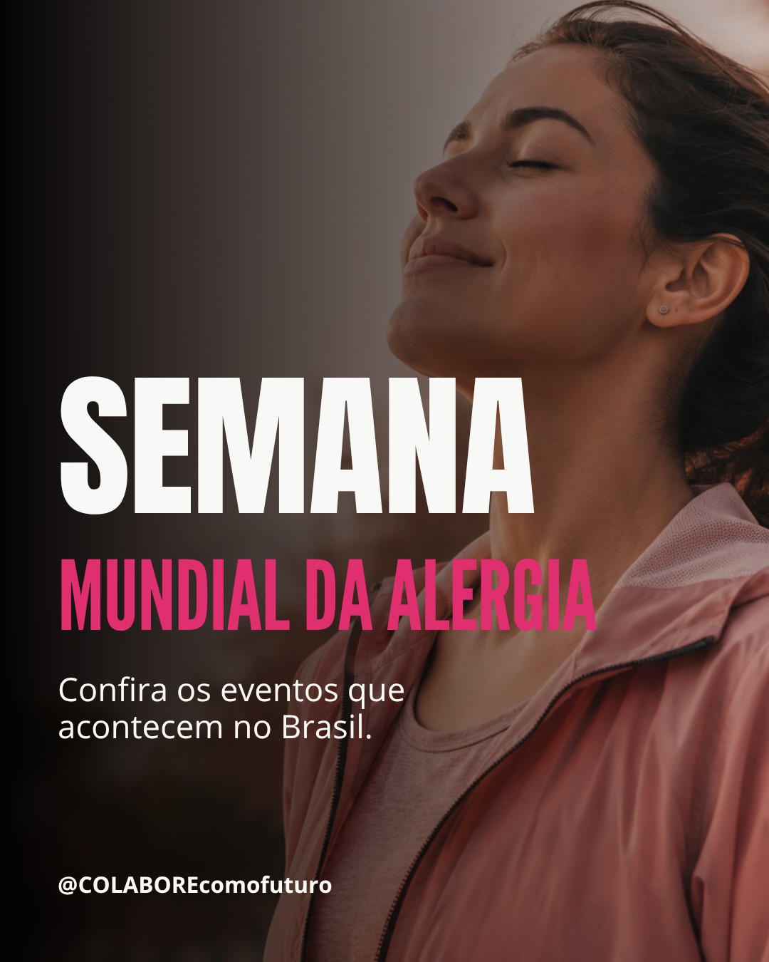 🌎 Você sabia que estamos na Semana Mundial da Alergia?
Ao longo dos próximos dias, diferentes iniciativas em todo o Brasil vão promover informação, conscientização e cuidado para pessoas que convivem com doenças alérgicas e respiratórias.
A Colabore apoia ações de nossos parceiros que fortalecem a informação em saúde, ampliam a visibilidade dessas condições e aproximam pacientes, profissionais de saúde e sociedade.
👉 Arraste para o lado e confira alguns dos eventos que acontecerão pelo Brasil.
Cada ação é uma oportunidade para ampliar o conhecimento, estimular o diagnóstico precoce e reforçar a importância do cuidado adequado às pessoas que convivem com alergias e doenças respiratórias.
Compartilhe, participe e ajude a dar mais visibilidade a essa causa!
#semanamundialsaalergia #asma #atópicos #colaborecomofuturo