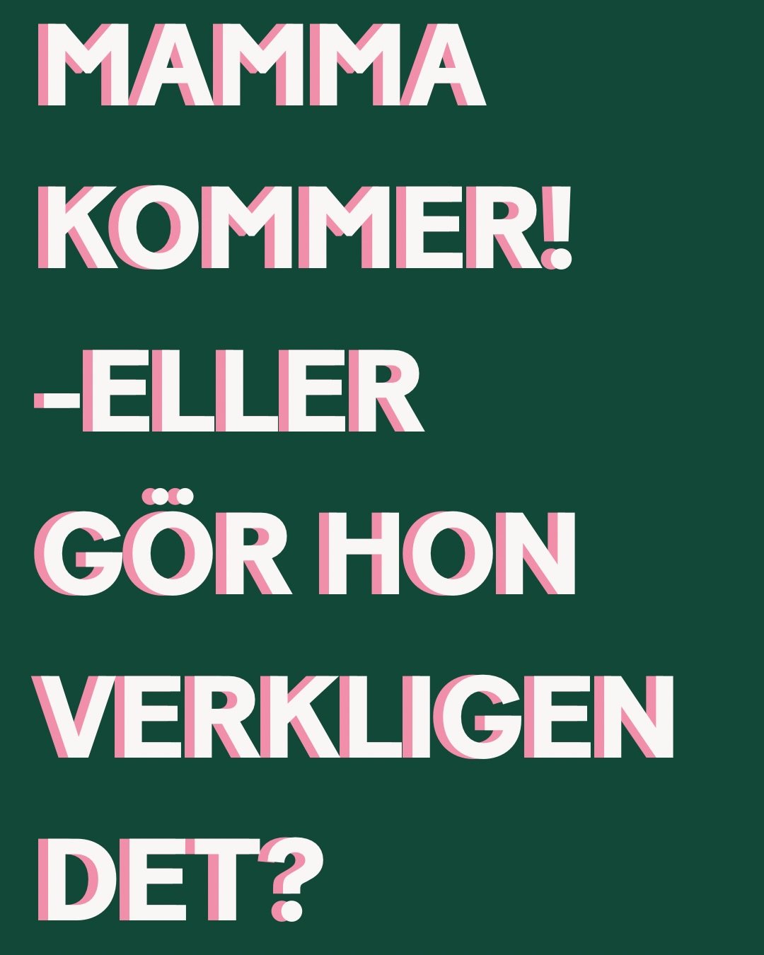 16:00 har vi ett viktigt panelsamtal i Almedalen, är du där så dyk upp!
För ett jämställt Sverige som kan mer.