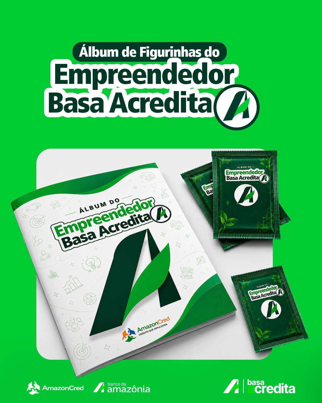 Falta muito para completar o seu álbum de conquistas?
Em junho, o país inteiro vira colecionador. Mas para o empreendedor, a figurinha mais valiosa é aquela que faz o negócio crescer de verdade!
No “Álbum do Empreendedor” da Amazoncred, você não depende da sorte para tirar as melhores cartas. Com o BASA Acredita, você escala o seu time com crédito rural, urbano e Para elas
Cansado de figurinha repetida? Então mude a tática, complete sua seleção e marque o gol da sua vida neste semestre.
👉 Qual dessas figurinhas falta para o seu negócio virar seleção? Comenta aqui embaixo!
#Amazoncred #BASAAcredita #Copa2026 #Empreendedorismo #FigurinhasDaCopa AgroPara Belem Negocios