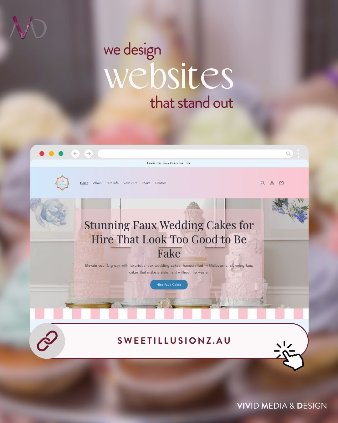 Built for brands that want more than just presence online. 💻
Every detail crafted to catch attention and keep it. ✨
Check us out at www.vividmediadesign.au
#VividMediaDesign #NewsletterDesign #EmailMarketing #CreativeStudio #SocialMediaManagement #DesignThatConnects #DigitalDesign #VisualStorytelling #CreativeInspo #ContentDesign #ModernDesign #WebsiteGoals
