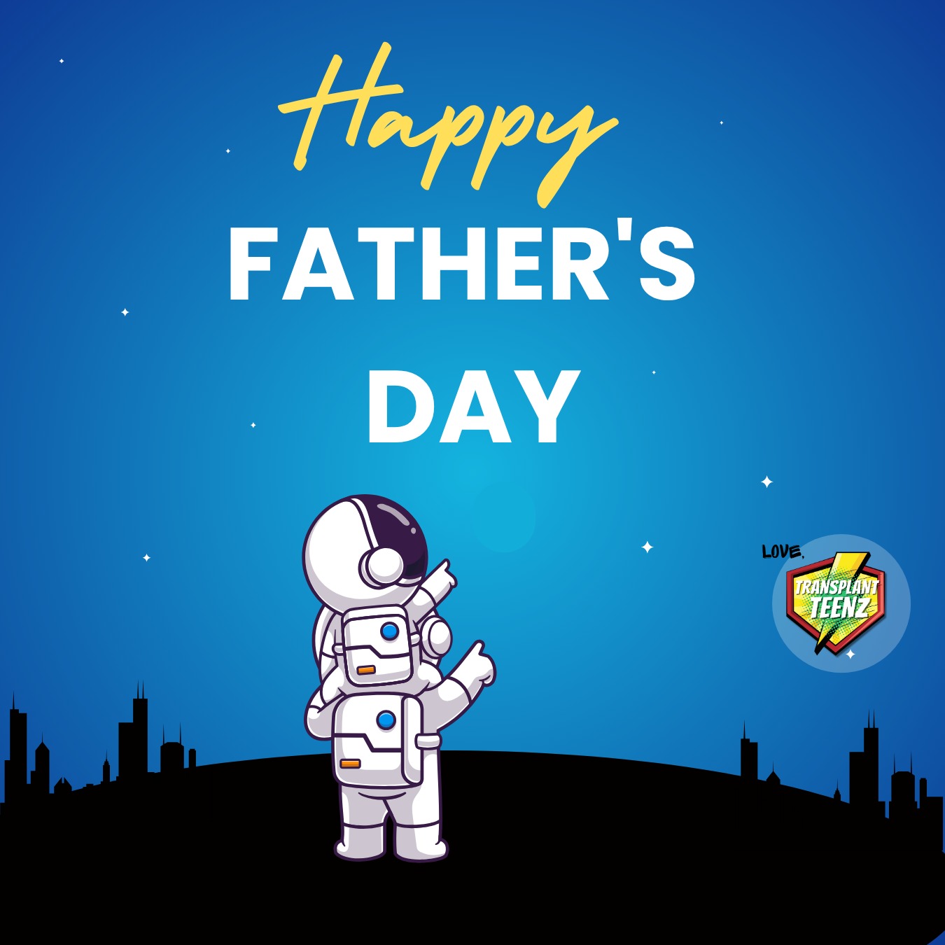 For all the you do we see you! Thanks for lighting up our sky!
#transplantteenz #caregivers