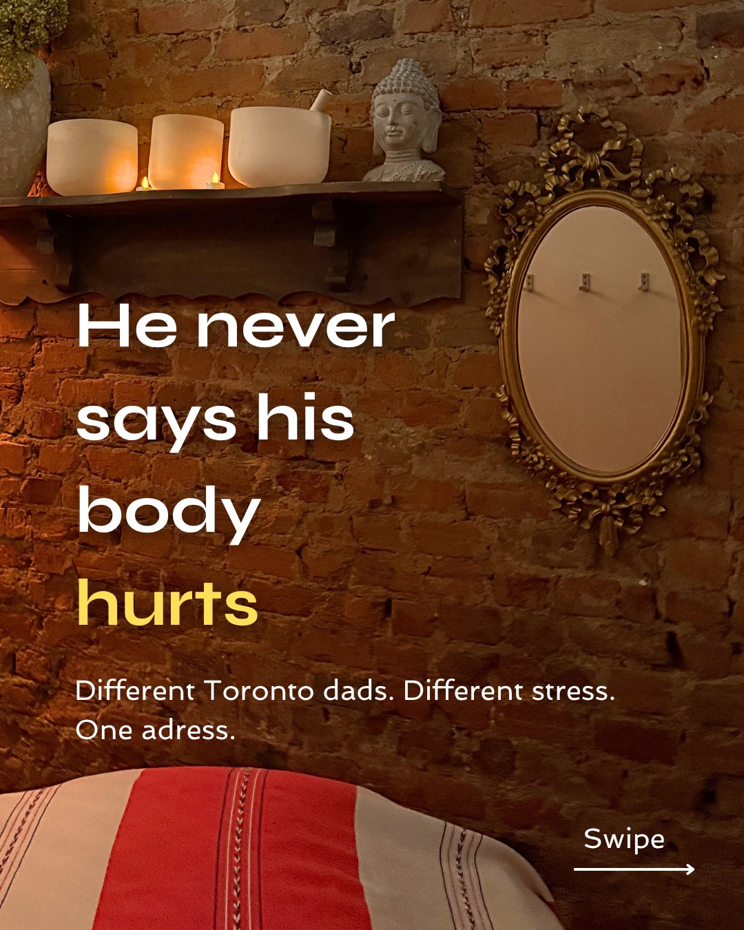 Which one is your dad?
He’s been carrying it quietly - in the back, the shoulder, the jaw that hasn’t fully unclenched since the kids were small.
This Father’s Day, book the reset he won’t book himself.
Gift cards available at Laya Spa & Yoga, Queen West. Link in bio.
#TorontoSpa #FathersDayGift #MassageToronto