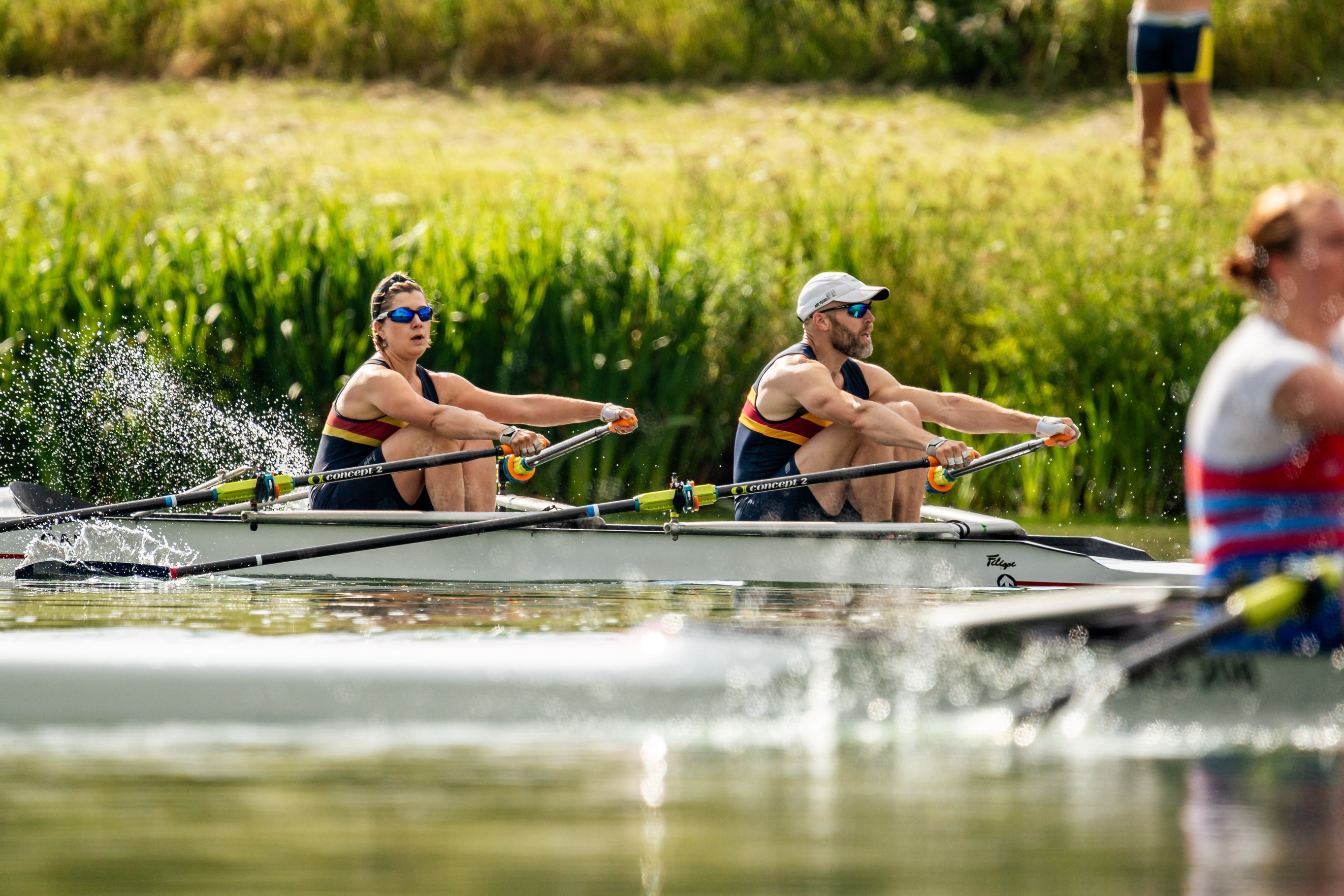 British Rowing Masters Championships
Looking back on Brit Masters, this post is here to celebrate the Masters squad, who sent several boats to Brit Masters up at the NWSC in Nottingham. The event continues to grow in popularity which is excellent to see, and it now a real showcase of the depth of Masters rowing in the UK. Fantastic to see 4 wins for the club (either as City or composite entires) across the weekend!
Results summary:
M MasD 2x ~ 1st 🥇
Mx MasB 2x ~ 1st 🥇
M MasD 2x (Rob’s composite) ~ 1st 🥇
W MasE 2x (XPress composite) ~ 1st 🥇
M MasD 4x ~ 2nd 🥈
Mx MasD 2x ~ 2nd 🥈
M MasD 8+ (Rob’s & FaT composite) ~ 2nd 🥈