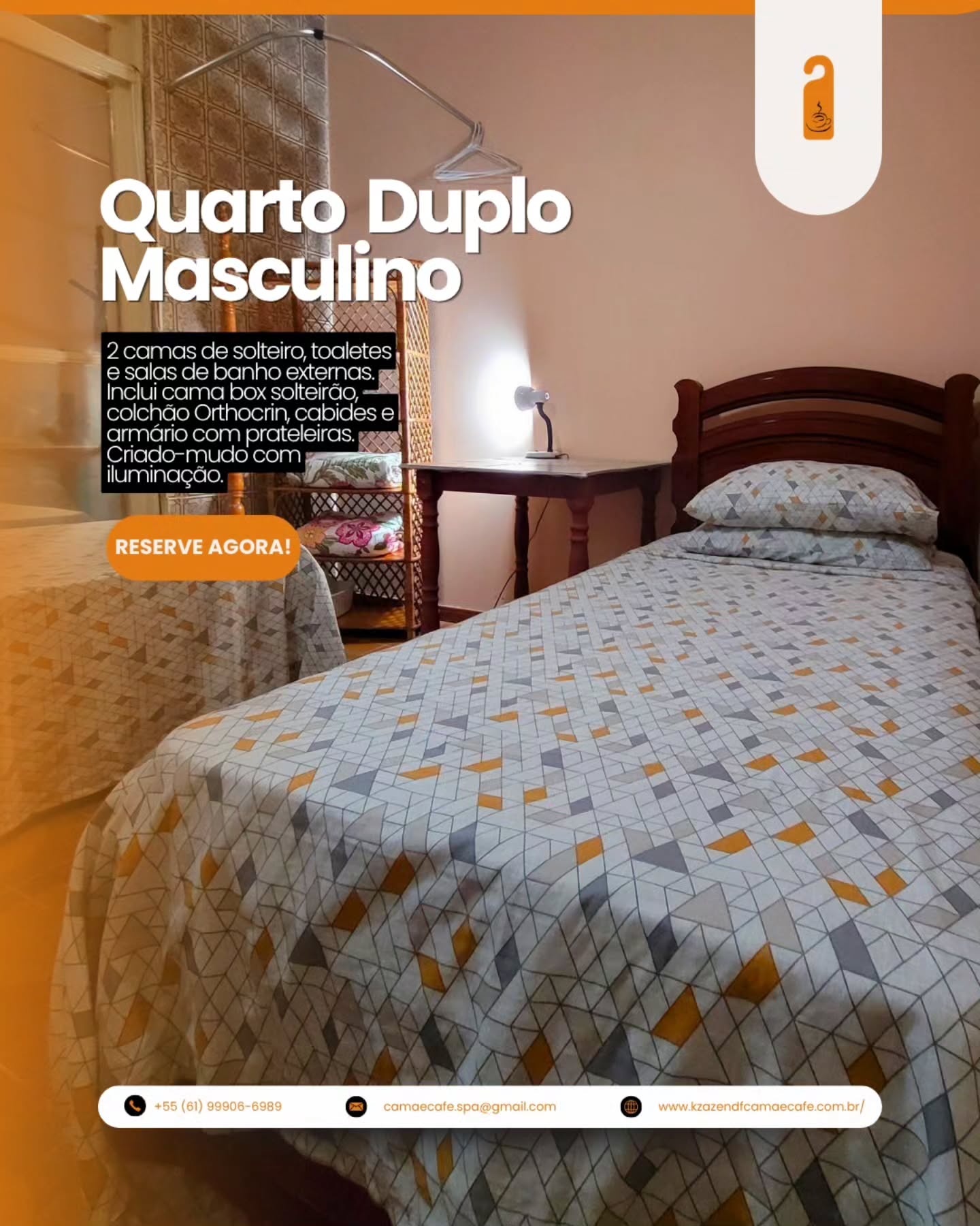 Depois de um dia cheio de compromissos, o descanso deixa de ser um luxo e passa a ser uma necessidade.
Nossos quartos foram pensados para oferecer um ambiente simples, organizado e funcional para quem precisa recuperar as energias antes do próximo compromisso.
Seja para trabalho, estudos ou concursos, ter um espaço adequado faz toda a diferença.
📍 Descansar também faz parte do desempenho.
#hospedagembrasilia #businesstravel #viagemdetrabalho