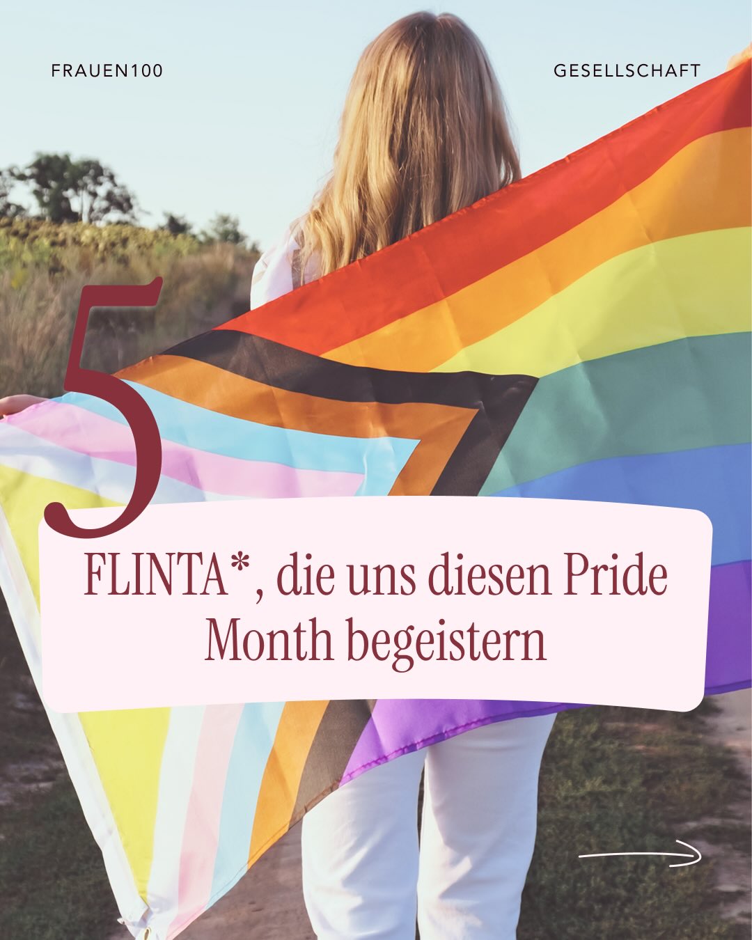 Der Pride Month ist mehr als Regenbogenfarben, er ist Geschichte, Aktivismus und Repräsentation, auch über den Juni hinaus 🏳️🌈.
Wir nutzen den Anlass, um auf fünf Stimmen aufmerksam zu machen, die uns in diesem und in jedem anderen Monat inspirieren.
Dies ist nur eine kleine Auswahl – welche Person inspiriert euch am meisten? ↓
#PrideMonth #QueerFeminism #Empowerment