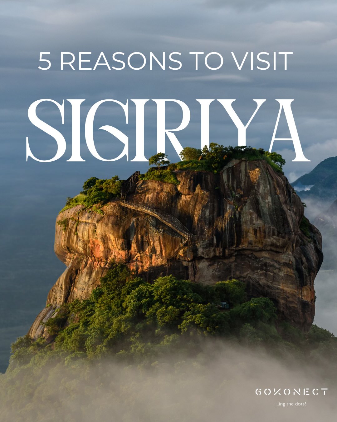 Rising above the jungle canopy, Sigiriya is more than just an ancient rock fortress, it is one of Sri Lanka’s most iconic wonders. 🗿⛰️🍃
✨ Why should it be on your travel bucket list?
✔️ Breathtaking panoramic views
✔️ Rich history dating back over 1,500 years
✔️ Ancient frescoes and engineering marvels
✔️ A UNESCO World Heritage Site
✔️ An unforgettable sunrise adventure
Every step to the summit reveals a story, and every view is worth the climb.
Have you conquered Sigiriya yet? 🌿
#GoKonect #Sigiriya #VisitSriLanka #ExploreSriLanka #LionRock