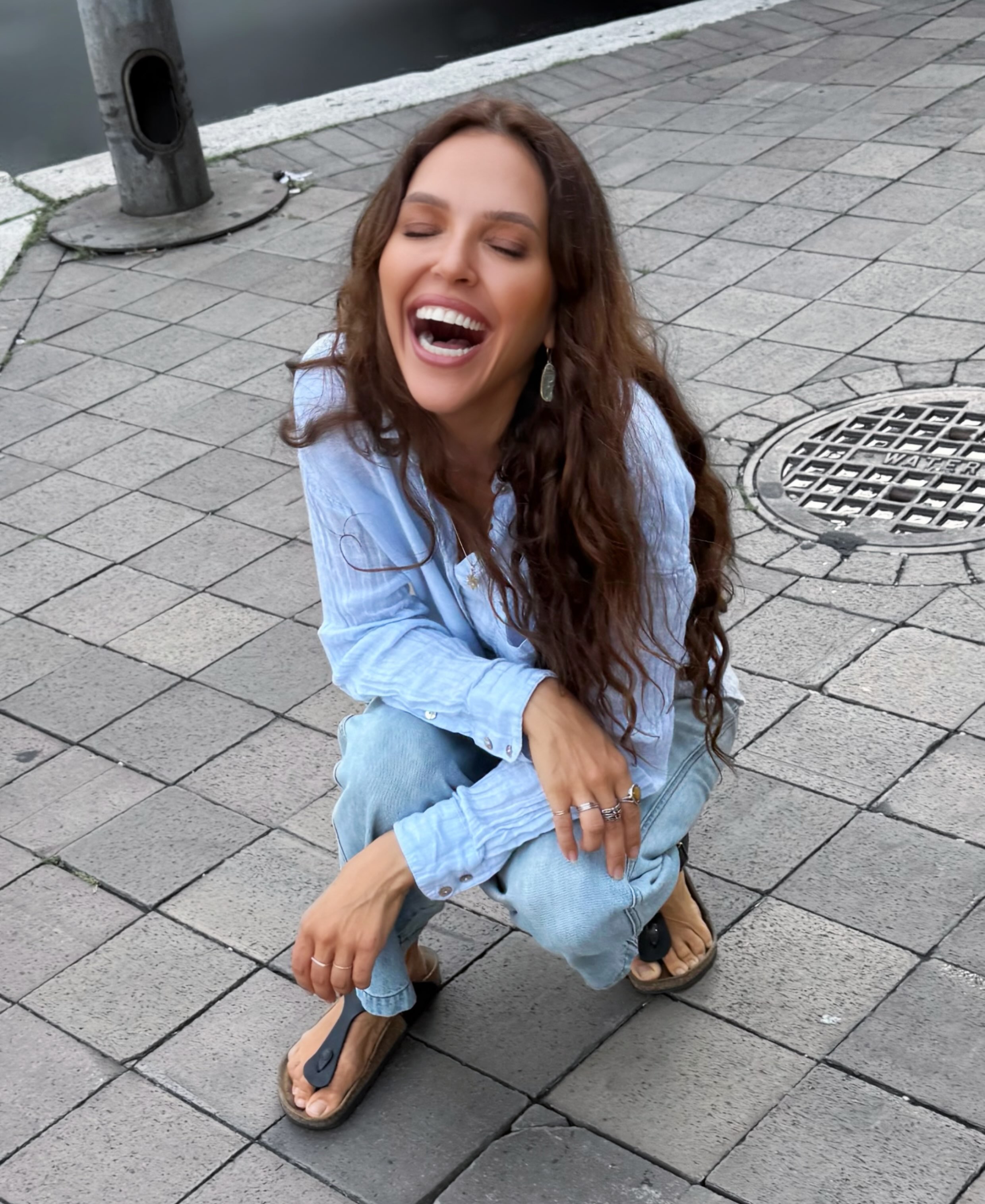 Get yourself a kid who makes you laugh this hard. And a friend to capture the magic of the moment, when you both randomly happen to be in the same city on work trips. Amid it all, I am honing in on the “in-between” moments of life, and find that quite beautiful.