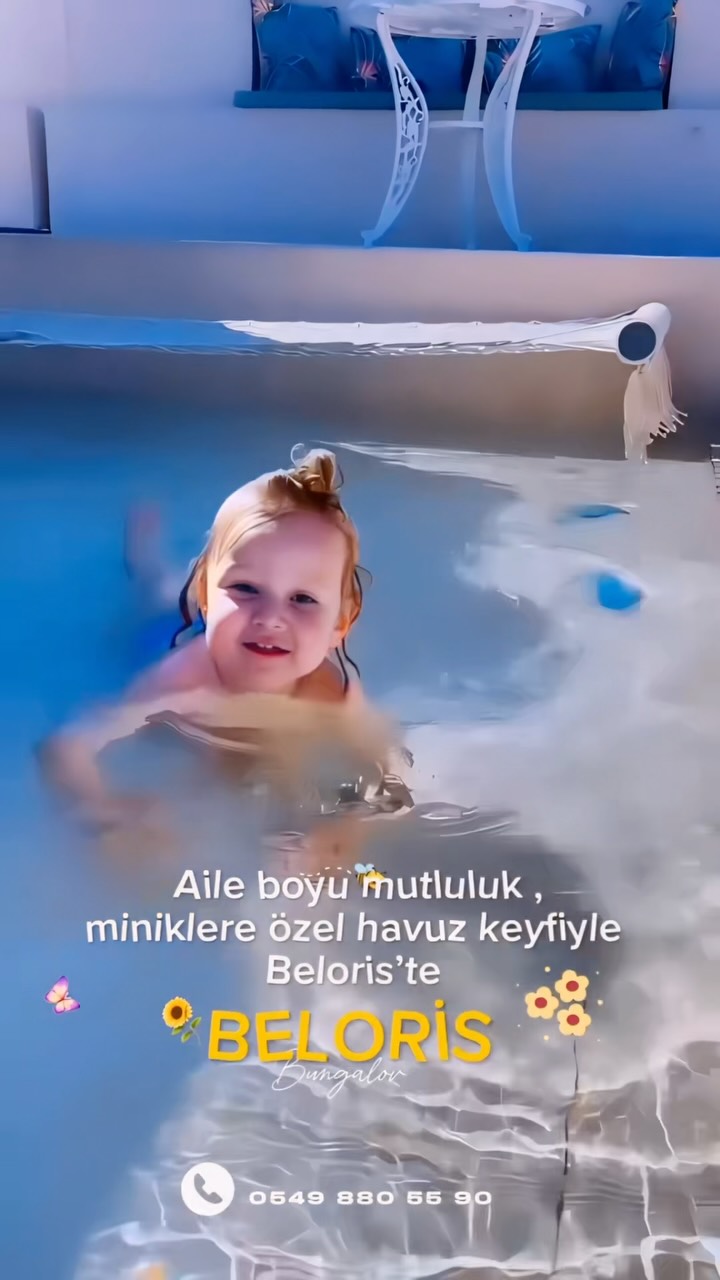 Minik kahkahalar, büyük mutluluklar🤍
Samsun’un çocuk havuzlu özel bungalovlarında yaz tatili şimdi çok daha keyifli.☀️
Rezervasyonlar devam ediyor.
📍0549 880 55 90
#BelorisBungalov #SamsunTatil ÇocukHavuzluBungalov ✨