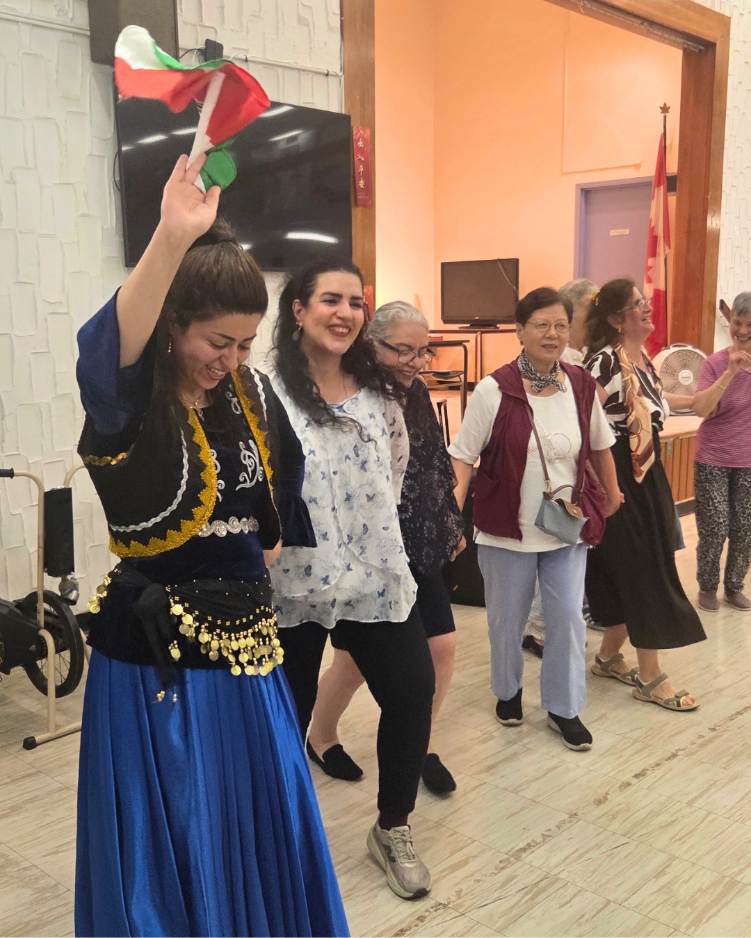 We had a very special evening filled with music and dance at Willowdale Manor last week. Sara from @sara.dance.academy visited and had the whole place moving and singing.
The focus this evening was on Persian music and dance, and Sara had all the residents involved. Whether they stayed in their seats and moved to the music, or came up to join in on the dance floor, everyone had a smile on their face. Many residents sang along while they danced, creating a joyful, party atmosphere.
A big thank you to Sara for making the evening special for so many residents. We hope to see her again soon!
Many thanks to our volunteers who make these events run smoothly. Their behind the scenes work before, during, and after events is invaluable. If you would like to volunteer and support seniors in our community, sign up at www.neighbourlink.org/volunteer(link in bio)
Your donations help to keep these programs going, alleviating social isolation for our senior neighbours. Please consider contributing to these programs by visiting www.neighbourlink.org/donate (link in bio)
#WeLoveWillowdale #Seniors #NeighboursHelpingNeighbours #NorthYork #Community #SupportLocal #LocalTalent #PersianDance #Torontopersian