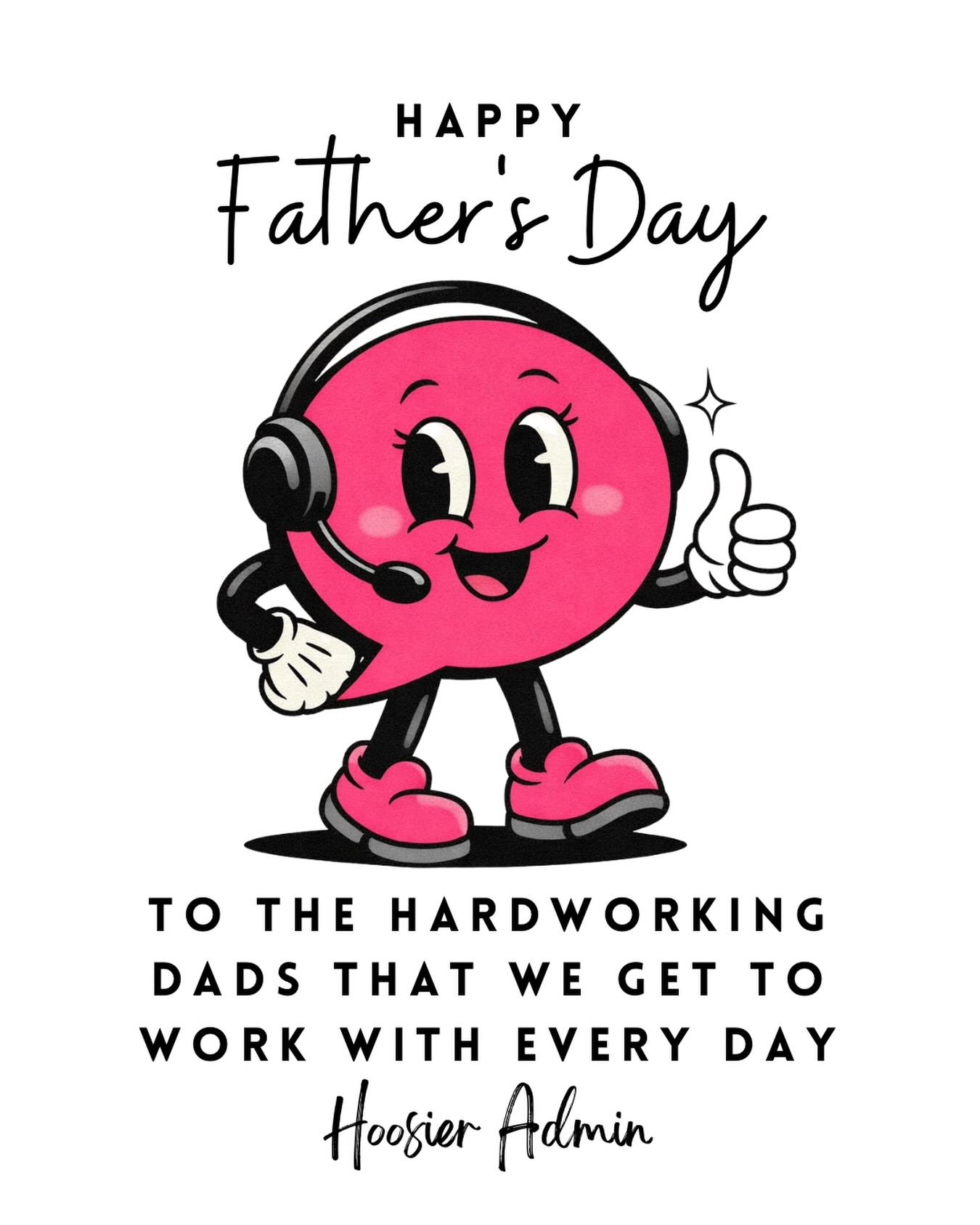 We see the long hours you put in, the blocked schedules for your family events, and the hard work you put in to make your family's dreams come true. Cheers to you!!