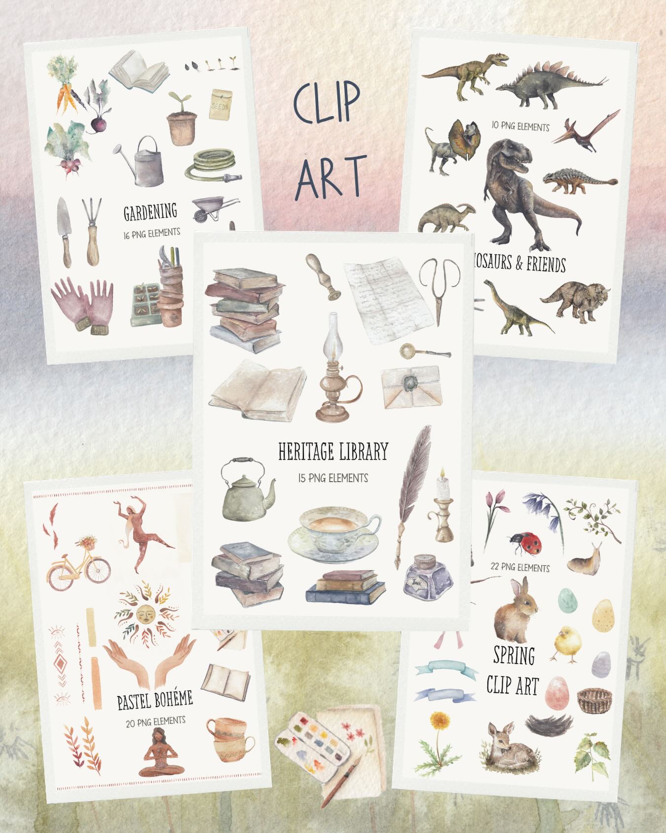 I’ve just added five new sets of clip art to my Etsy shop ✨
If you’re looking for something slow, creative and fun to do this summer, journalling is such a beautiful place to start. It’s simple, calming, and a lovely way to capture little moments of the season.
My clip art can be used in so many creative ways - print them as stickers, decorate journals and scrapbooks, use them in summer planners, make mood boards, create handmade cards, or even build your own little nature-inspired story pages. They’re perfect for children’s craft time too, or for adding a whimsical touch to your homeschool resources.
However you choose to use them, I hope they bring a little extra joy and creativity into your days 🌿✨
#clipart #summerjournalling #becreative