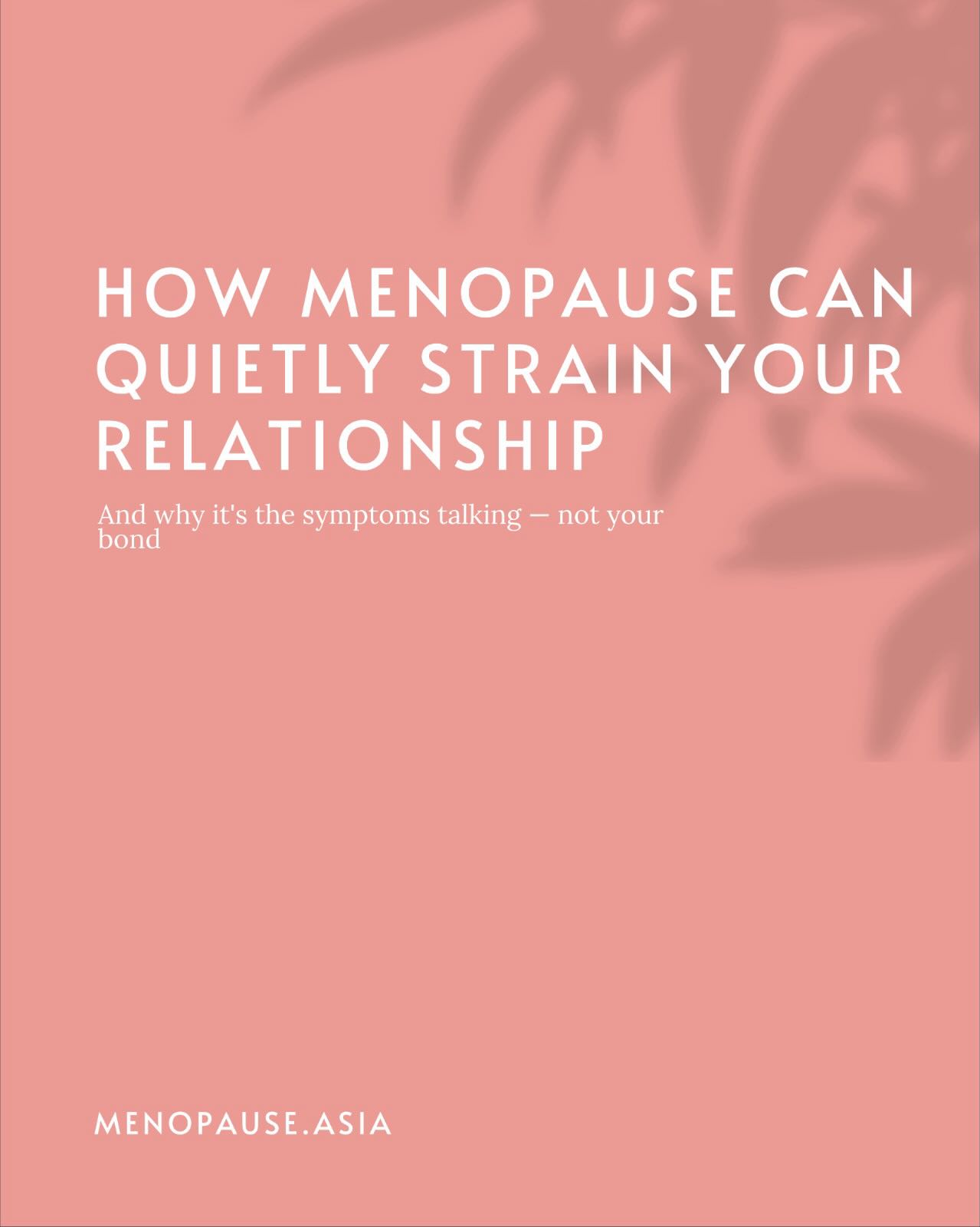 You haven’t fallen out of love. You might be navigating perimenopause/menopause.
It rarely announces itself. It shows up as mood swings, anxiety, low libido, fading confidence — and slowly, a quiet distance grows between you and the person you love.
In one survey, around 1 in 9 women said menopause left them wanting a divorce. Not because the love disappeared, but because no one told them what was happening to their body, or that support exists.
The truth: your symptoms are real, and your relationship can be rekindled. Honest conversations, letting go of blame, and the right medical support — including hormone therapy where appropriate — can help women feel like themselves again.
Swipe through 👉 and if any of this feels familiar, you don’t have to work it out alone.
For educational purposes only. Not medical advice. Consult your doctor.
Source: DR.VEGAN Menopause Survey (2022), ~1,000 women surveyed. Figures are self-reported. This post is for awareness and isn’t a substitute for personal medical advice.
#MenopauseAsia #SeenAtMidlife #MenopauseAwareness #WomensHealth #MidlifeHealth