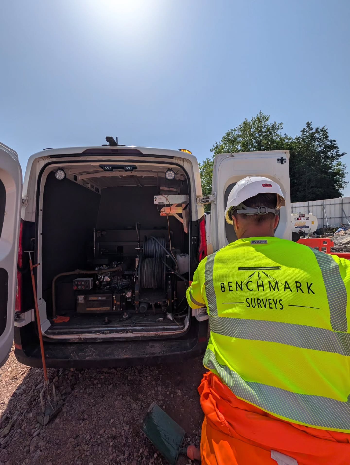 Yesterday we were called out to the local NHS Hospital, the main sewer lines we blocked and needed clearing ASAP. We cleared stone, tarmac and even some PVC pipe left inside the main line so the flow could resume as normal. A total of 4 manholes backed up #Surveying #DrainJetting #Sewers #Rionid #andyguestjetters