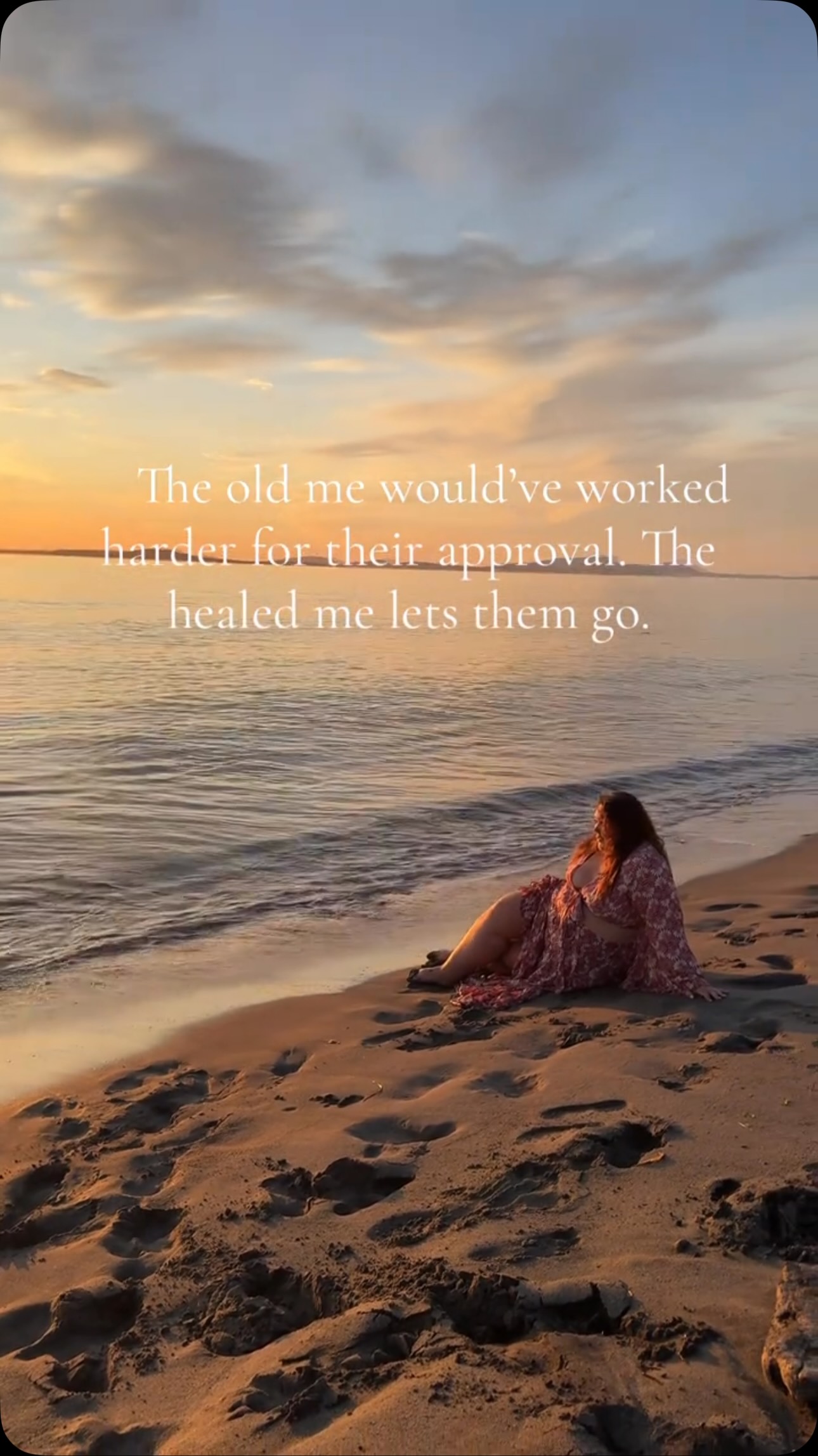 And I’m really proud of the work I’ve done to grieve while letting go, to notice rejection as redirection while also feeling it deeply and knowing that that my nervous system is feeling safer and safer to process 💗 my capacity to rest and receive and move on is increasing and it’s a direct reflection of the work I keep showing up to do. The trauma I’ve endured isn’t my fault, but it is my responsibility to deal with it. ❤️🩹✨🪄