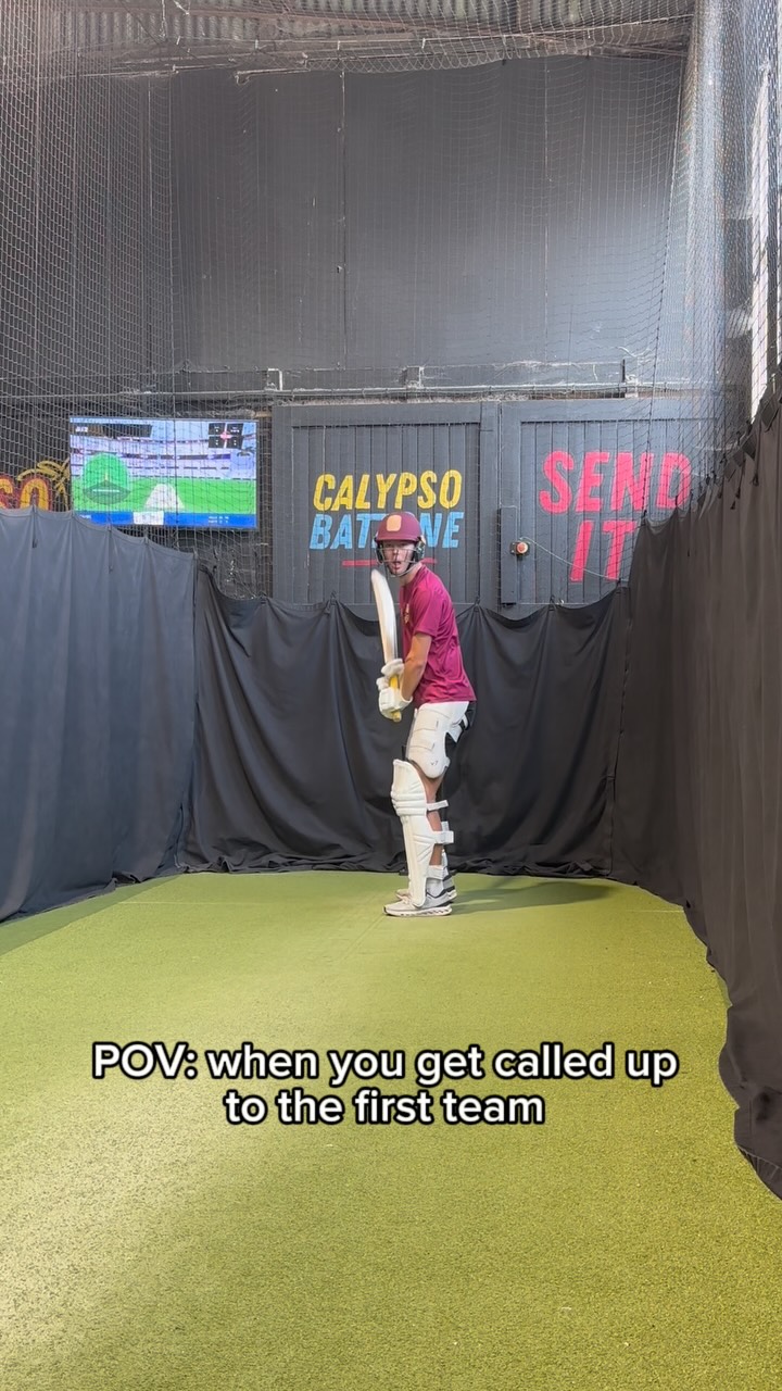 Trying too hard to make a good first impressionππ #cricket #calypso