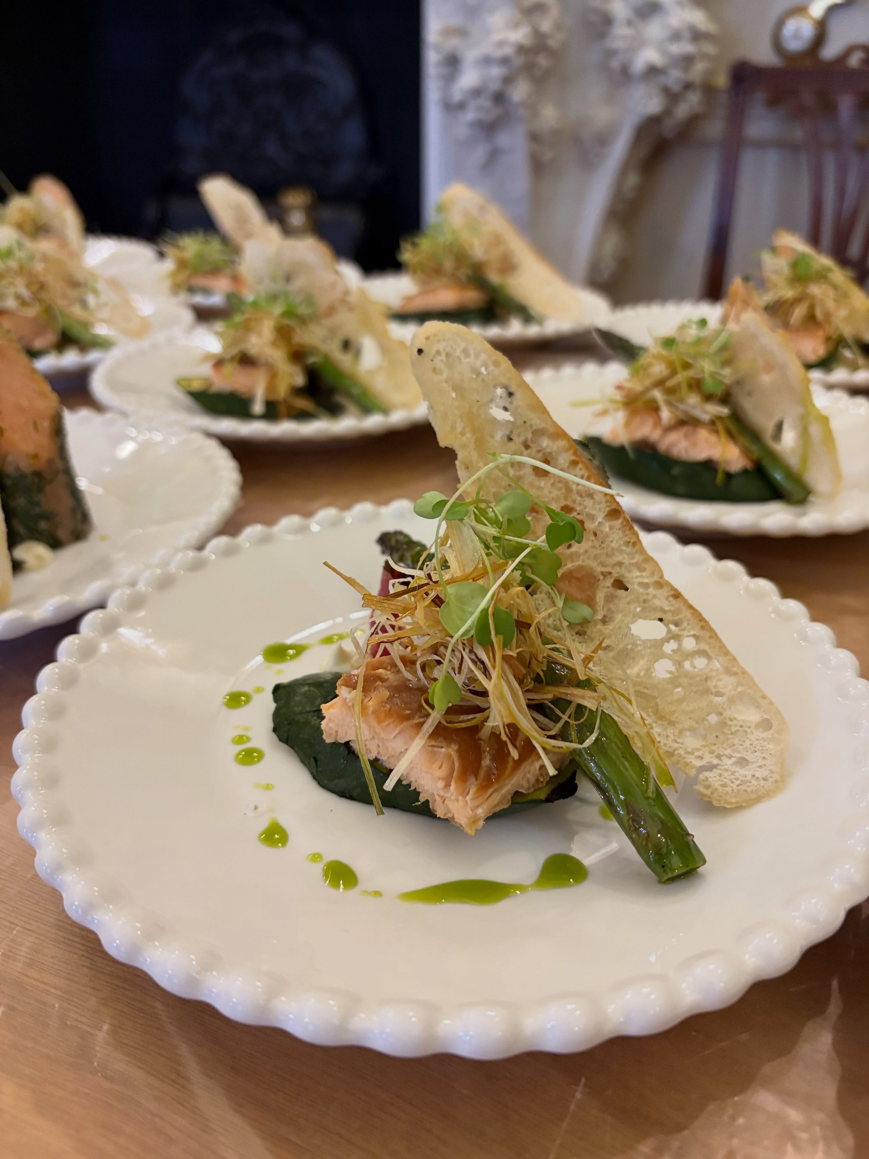 Our trio of salmon, prepared and plated to perfection. β¨
The perfect dish to begin your special day and celebrate wedding season in style. π₯π
Fresh, elegant, and crafted to impress from the very first bite.
#WeddingSeason #SmokedSalmon #WeddingMenu #FineDining