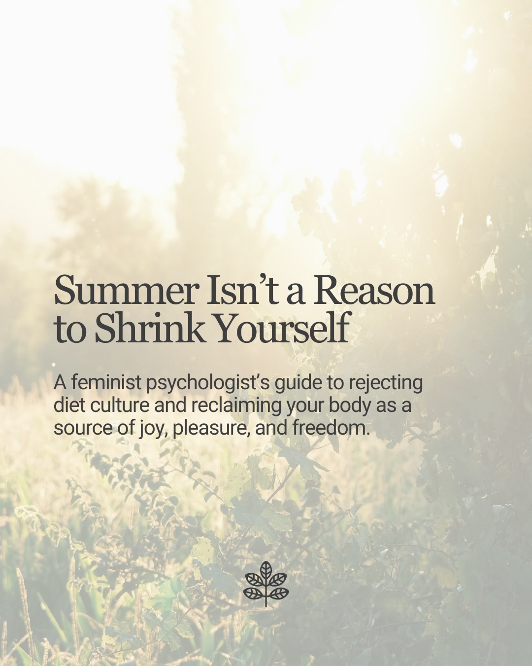 As women, we’re taught to spend summer managing, disciplining, shrinking, and evaluating our bodies.
But what if your body was never meant to be a lifelong self-improvement project?
As a psychologist working in embodiment and eating disorder recovery, I believe healing isn’t just learning to tolerate your body.
It’s reclaiming your body as a site of joy.
Pleasure.
Movement.
Rest.
Connection.
Sensuality.
Play.
Diet culture asks women to earn their lives.
Embodiment invites women to live them.
What is one thing your body allows you to experience that brings you joy? 💛
🌟 If you found this helpful and want to learn more, please ‘Follow’ or share our content 🙌🏾
🍃 Learn more about Bay Psychology
✉️ Email: support@baypsychology.ca
📞 Call: 705-478-7771
🖥️ Website: www.baypsychology.ca
📍 176 Lakeshore Dr Suite 15, North Bay, ON
DISCLAIMER: Information shared by Bay Psychology on social media is not intended to replace or be constituted as psychological or medical care. It’s intended for educational and informational purposes only. If you need support, please establish care with a regulated healthcare provider.