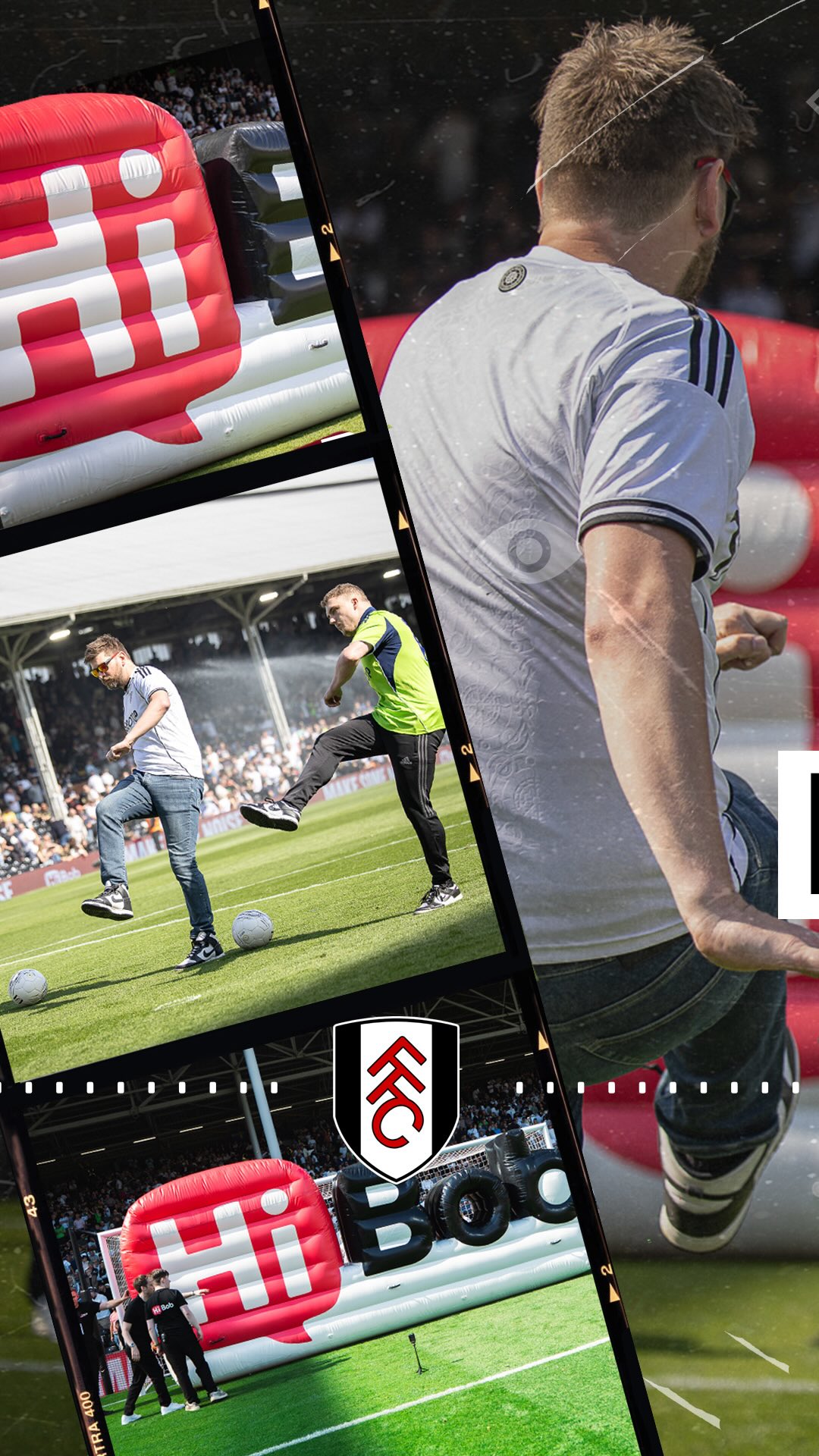 HiBob x Fulham - Match Day Takeover
Last month we supported client HiBob, Fulham FC’s Official Sleeve Partner, to activate their match day takeover - bringing their brand purpose to life in one of football’s most iconic settings, Craven Cottage.
Working alongside HiBob and Fulham Football Club, we developed and delivered a fully integrated match day activation designed to showcase the parallels between high-performing teams on the pitch and in the workplace.
From concept creation, combining digital engagement, live fan participation, an on-pitch half-time experience to content capture and social amplification, every element was built around HiBob’s belief that great teams achieve more together.
The result? An authentic brand experience that connected with fans, reinforced HiBob’s people-first message, and demonstrated the power of sport as a platform for meaningful storytelling.
client: @hibobhr
club: @fulhamfc
sports partnership agency: @weareninety
host/creator: @worldofjcc
videography/photography: @tpro_1
#SportsMarketing #BrandPartnerships #FulhamFC #HiBob
