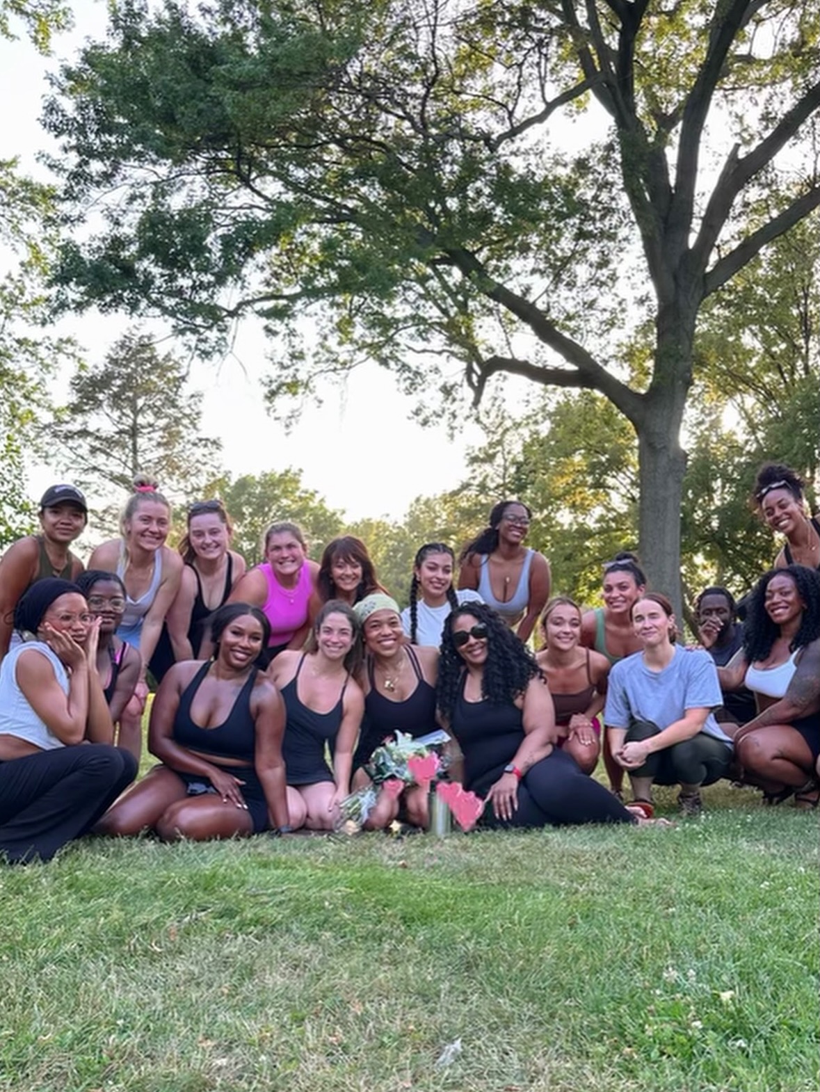 Yeah, it was hot, but our core strength was hotter. 🔥
Wow. Our first official Mat Pilates session of the season is in the books, and we are officially obsessed with you all. The energy you brought to the grass last night was unmatched!
We survived the heatwave like absolute pros—shoutout to that giant shady tree and the lake breeze for doing the heavy lifting so we didn’t melt into our mats. Seeing familiar faces hugging it out and new faces joining the pack is exactly why we started this club.
No gatekeeping, no country club vibes, just community.
A massive thank you to @native.imari for absolutely crushing our cores. Your energy and those “low-impact” burns (which definitely high-key burned, let’s be real) were the exact mental reset we needed.
Thank you to everyone who rolled out a mat, dragged a friend along, or showed up solo and left with a new bestie.
Wellness doesn’t need a luxury price tag when you have a squad this good.
Drop a 🧘♀️ or 💦 in the comments if your abs are currently screaming at you today! Drink your water and stretch it out!
See you Sunday for Yoga with @sababflowin